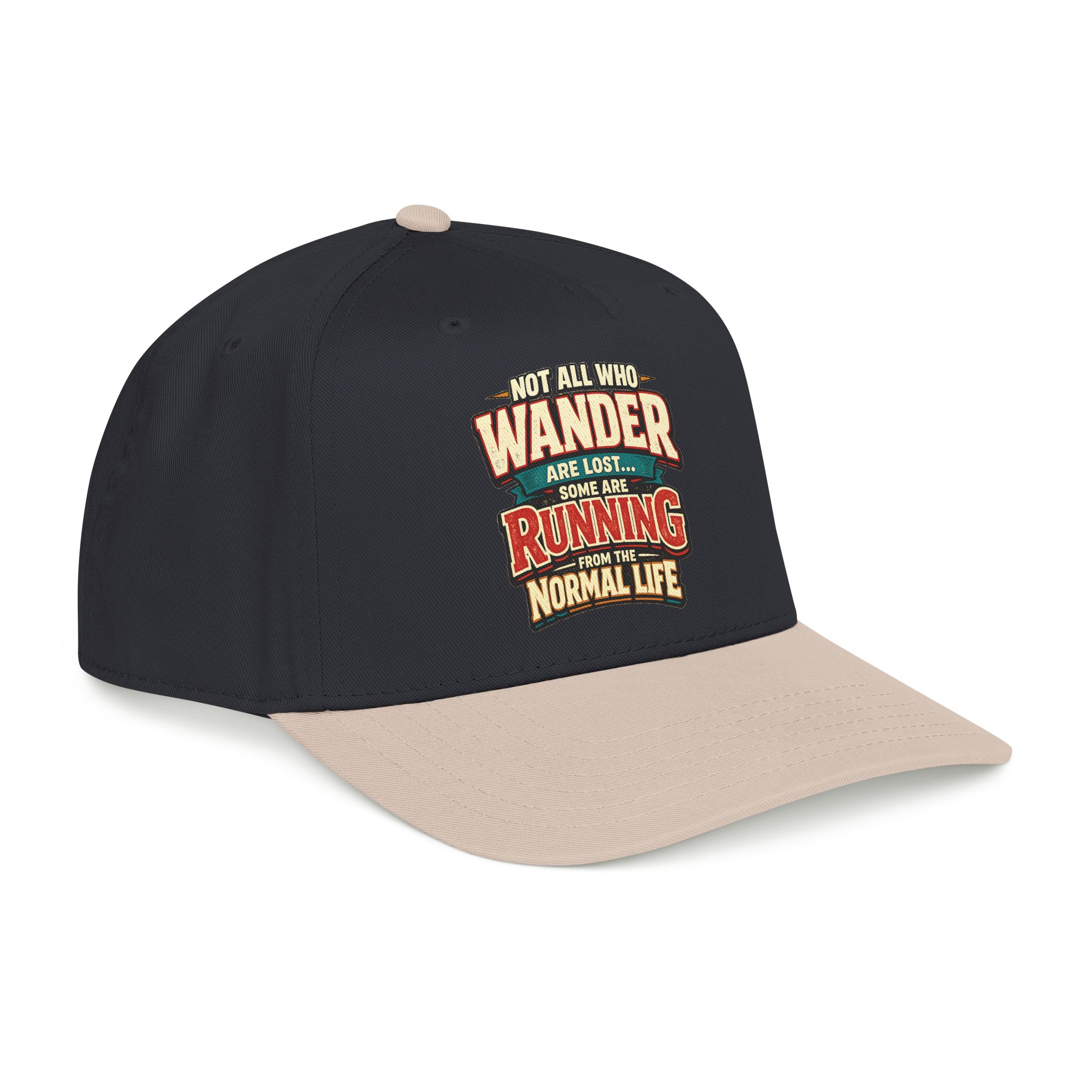 14756039321140813970_2048.jpeg Baseball Cap - "Not All Who Wander Are Lost" Design F**K-Line
