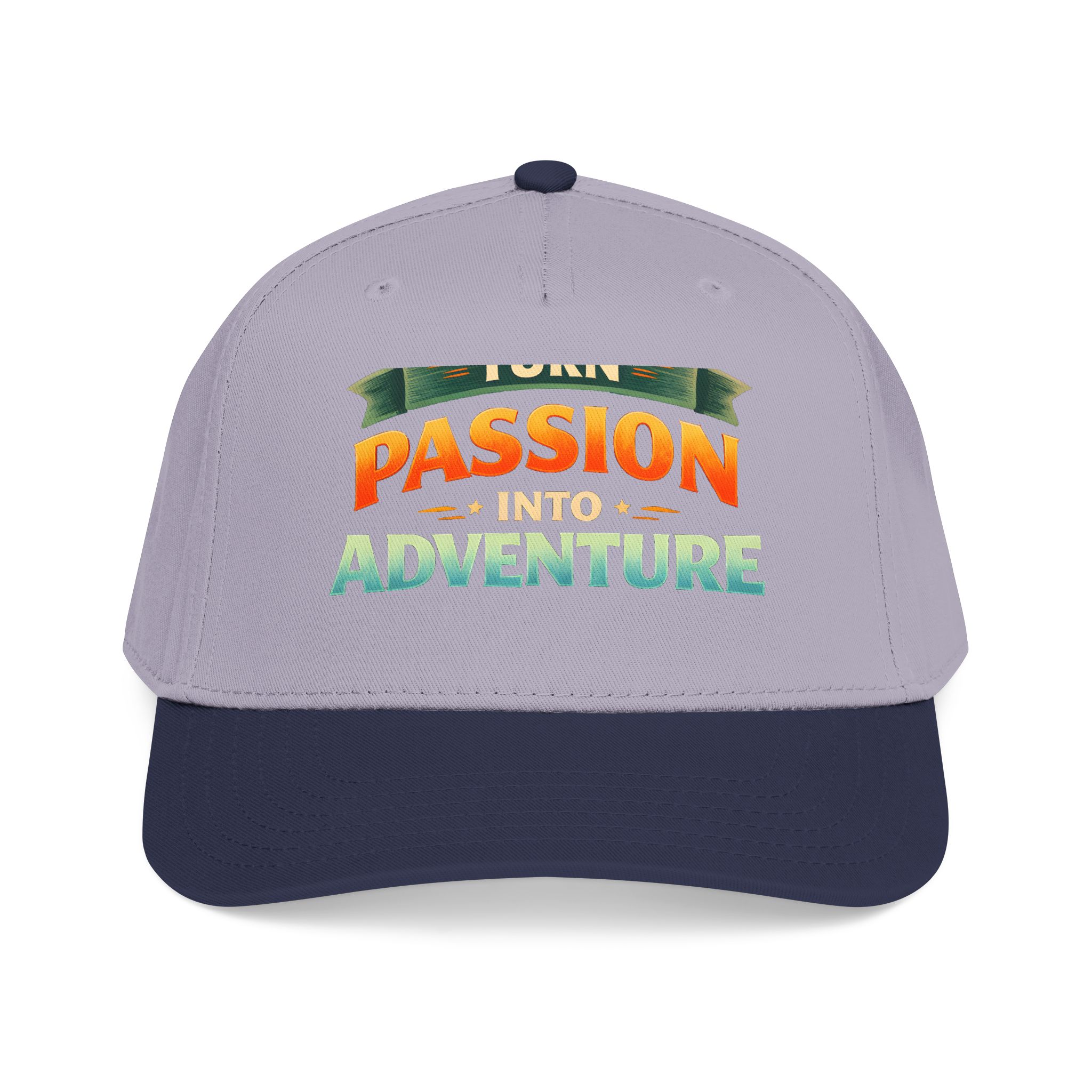 Baseball Cap - "Turn Passion Into Adventure" Design Scenic-Line