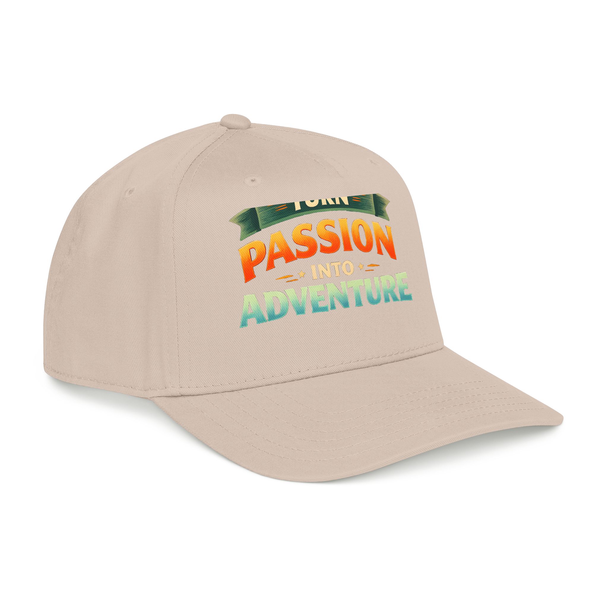 Baseball Cap - "Turn Passion Into Adventure" Design Scenic-Line