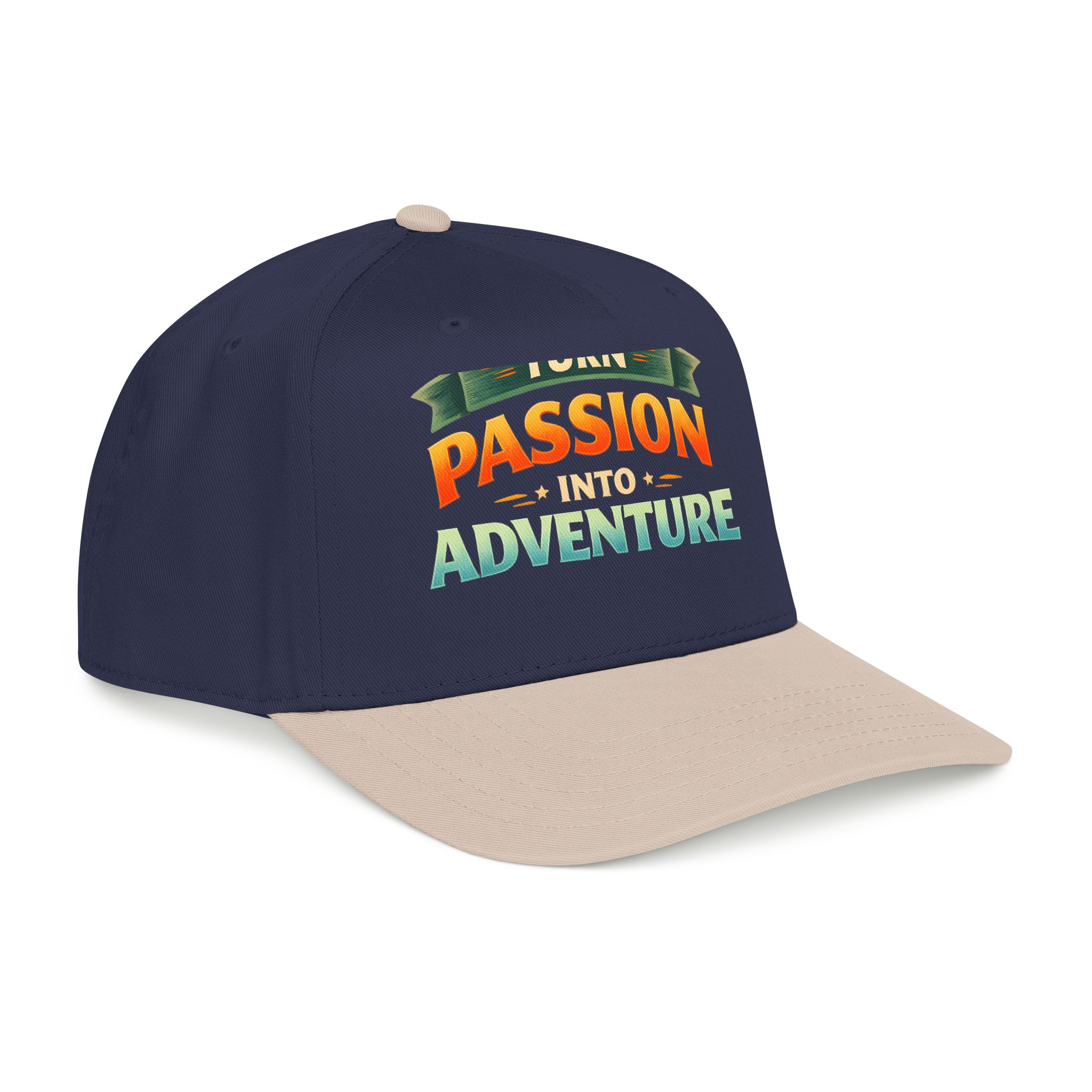 Baseball Cap - "Turn Passion Into Adventure" Design Scenic-Line