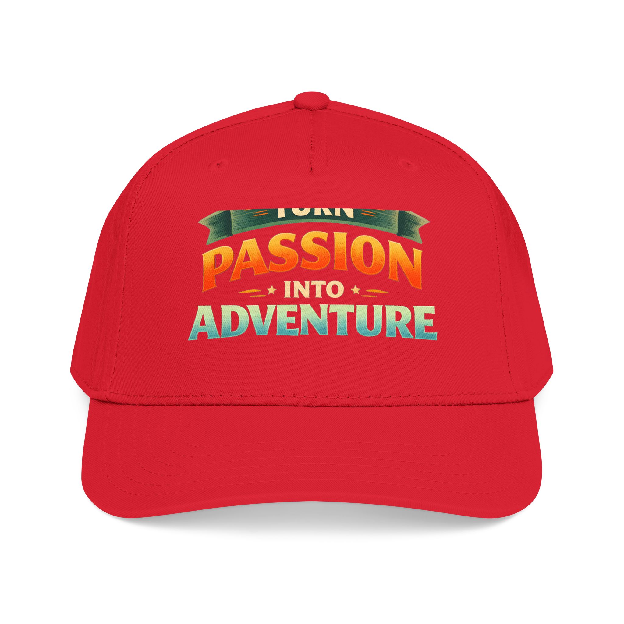 Baseball Cap - "Turn Passion Into Adventure" Design Scenic-Line