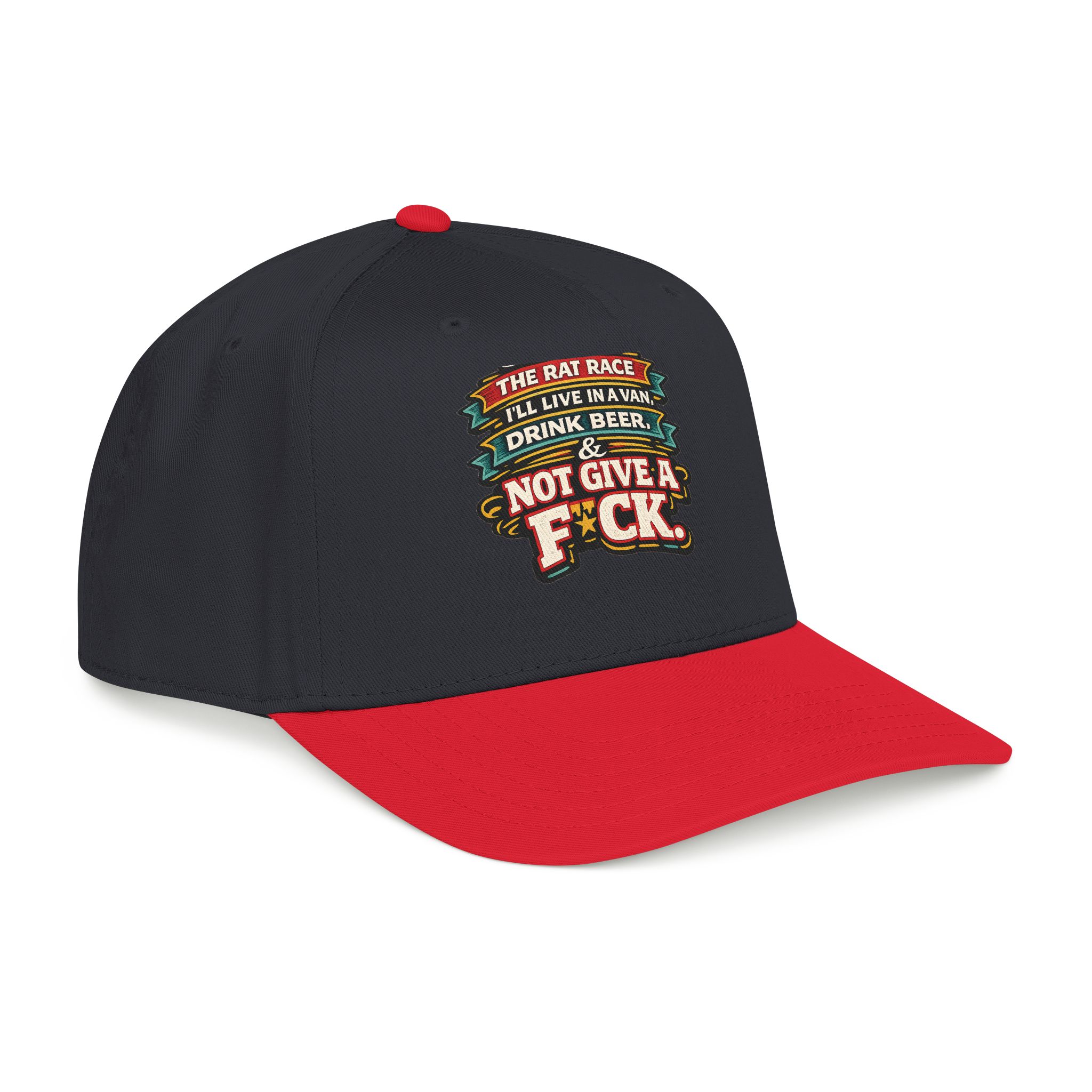 Baseball Cap - "Screw The Rat Race" Design F**K-Line