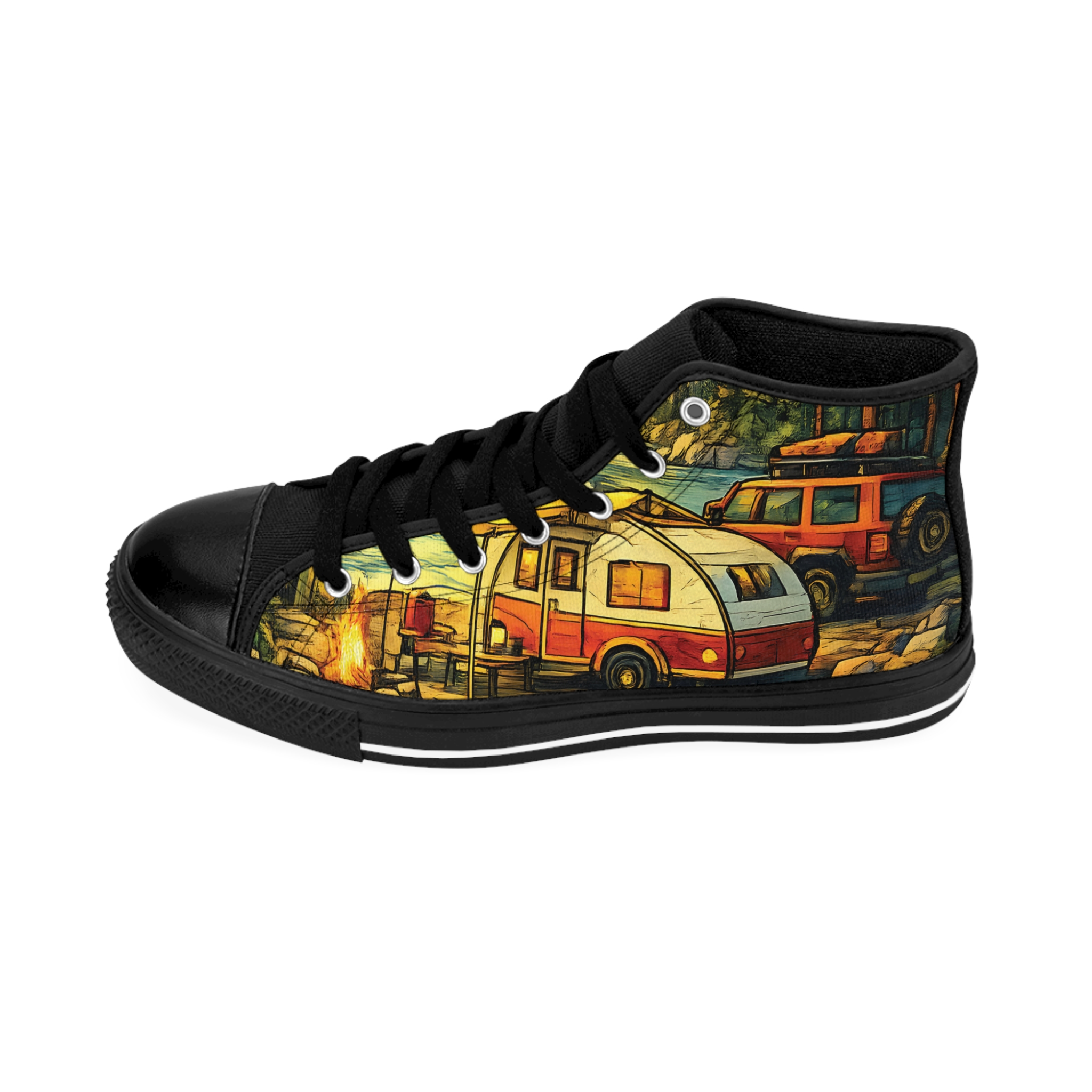 15267570217660047031_2048.jpeg Women's Classic Sneakers – Camper Print (Cubic-Line)