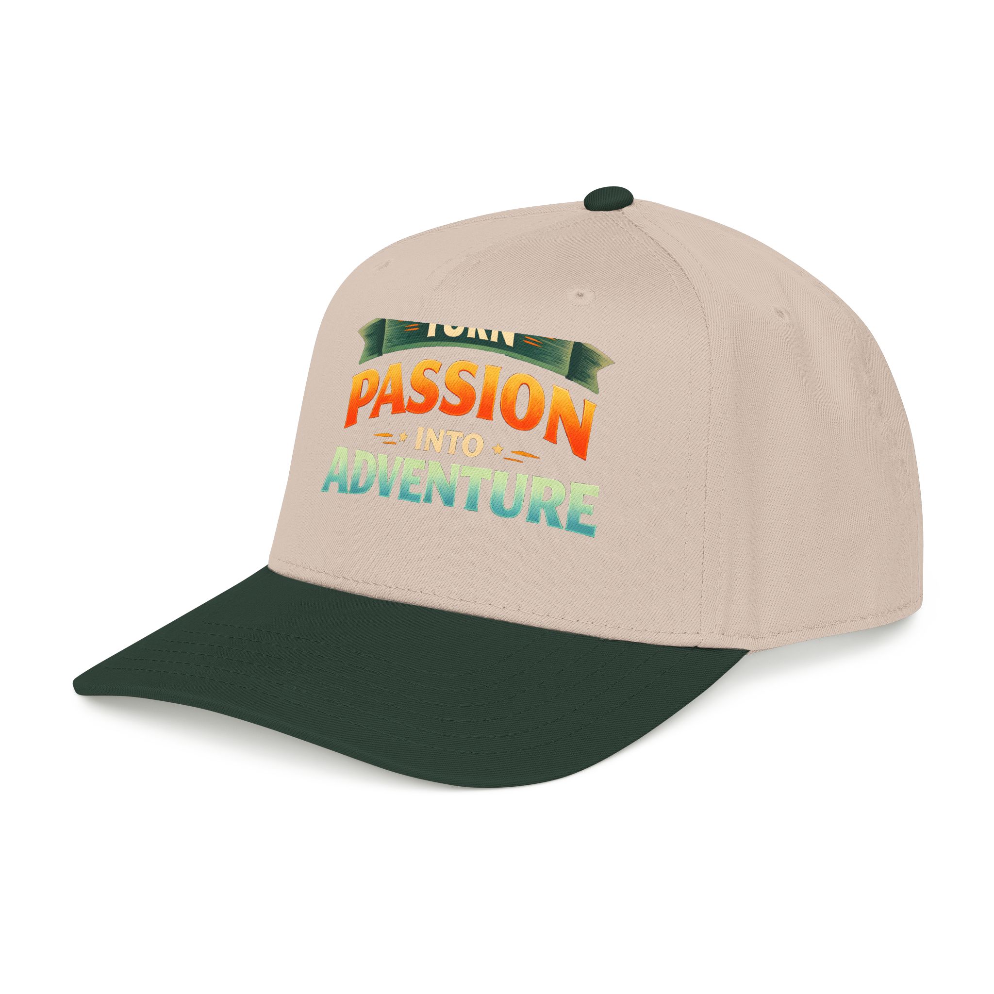 Baseball Cap - "Turn Passion Into Adventure" Design Scenic-Line