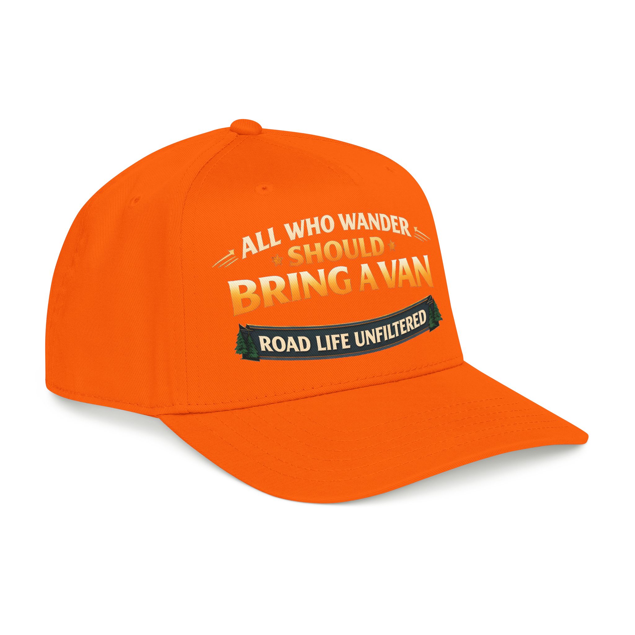 15379050671895600456_2048.jpeg Baseball Cap - "All Who wander Should Bring A Van" Design Scenic-Line