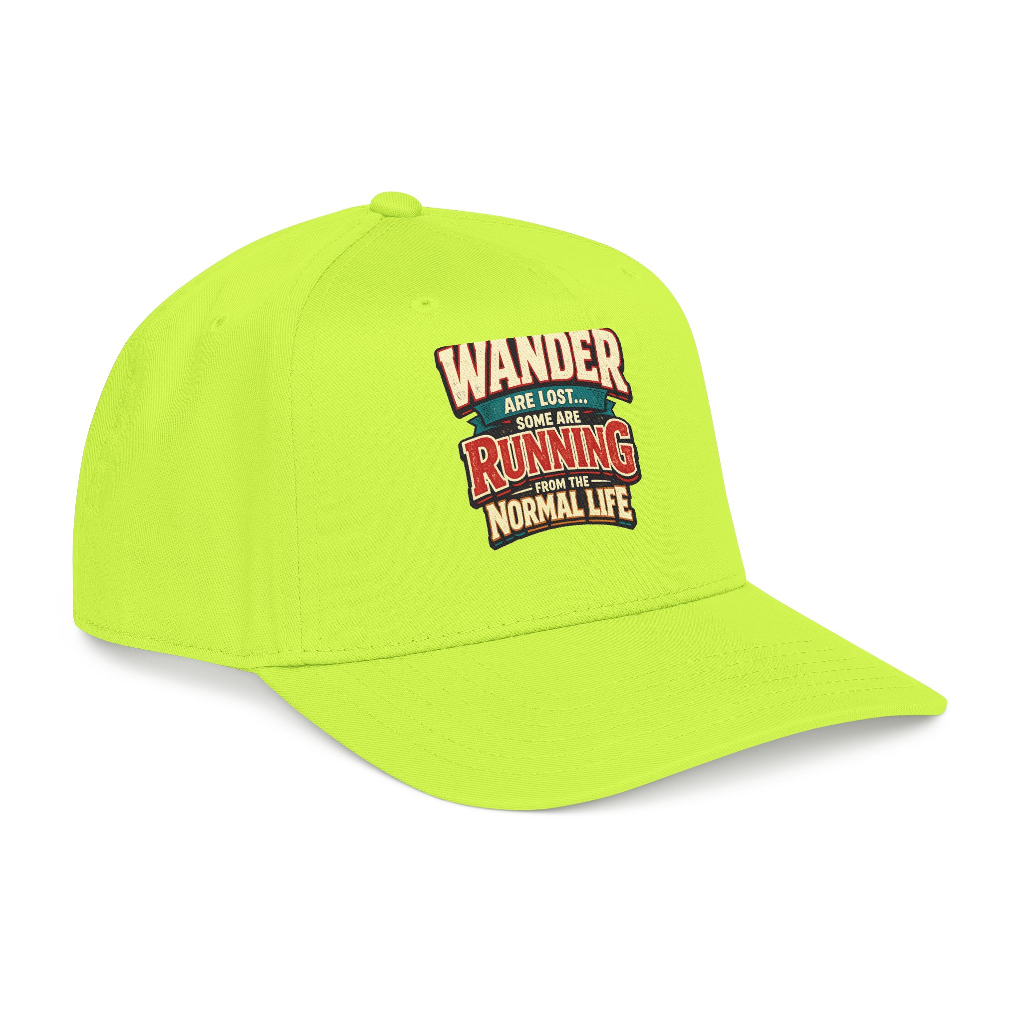 15454255388327831853_2048.jpeg Baseball Cap - "Not All Who Wander Are Lost" Design F**K-Line