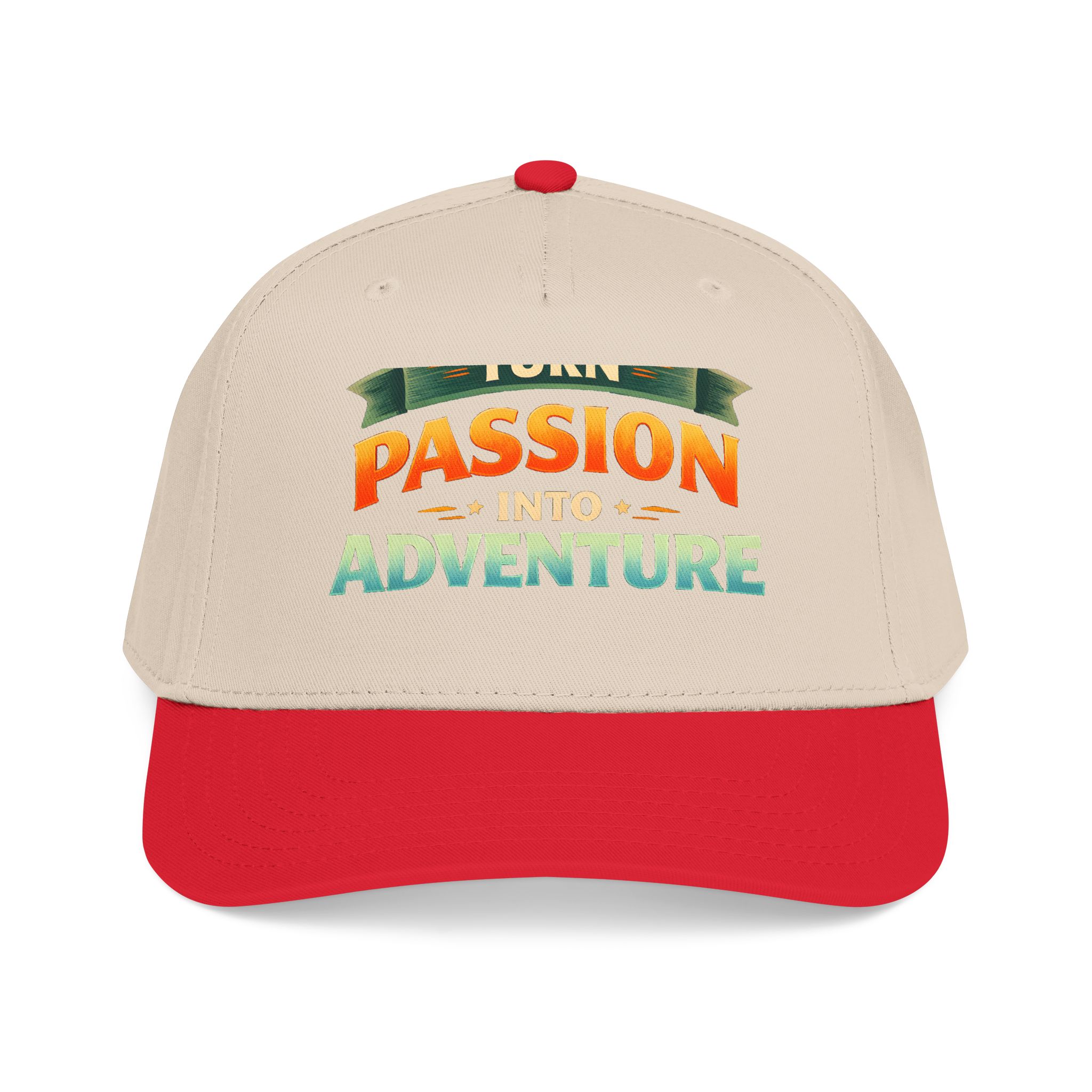 Baseball Cap - "Turn Passion Into Adventure" Design Scenic-Line