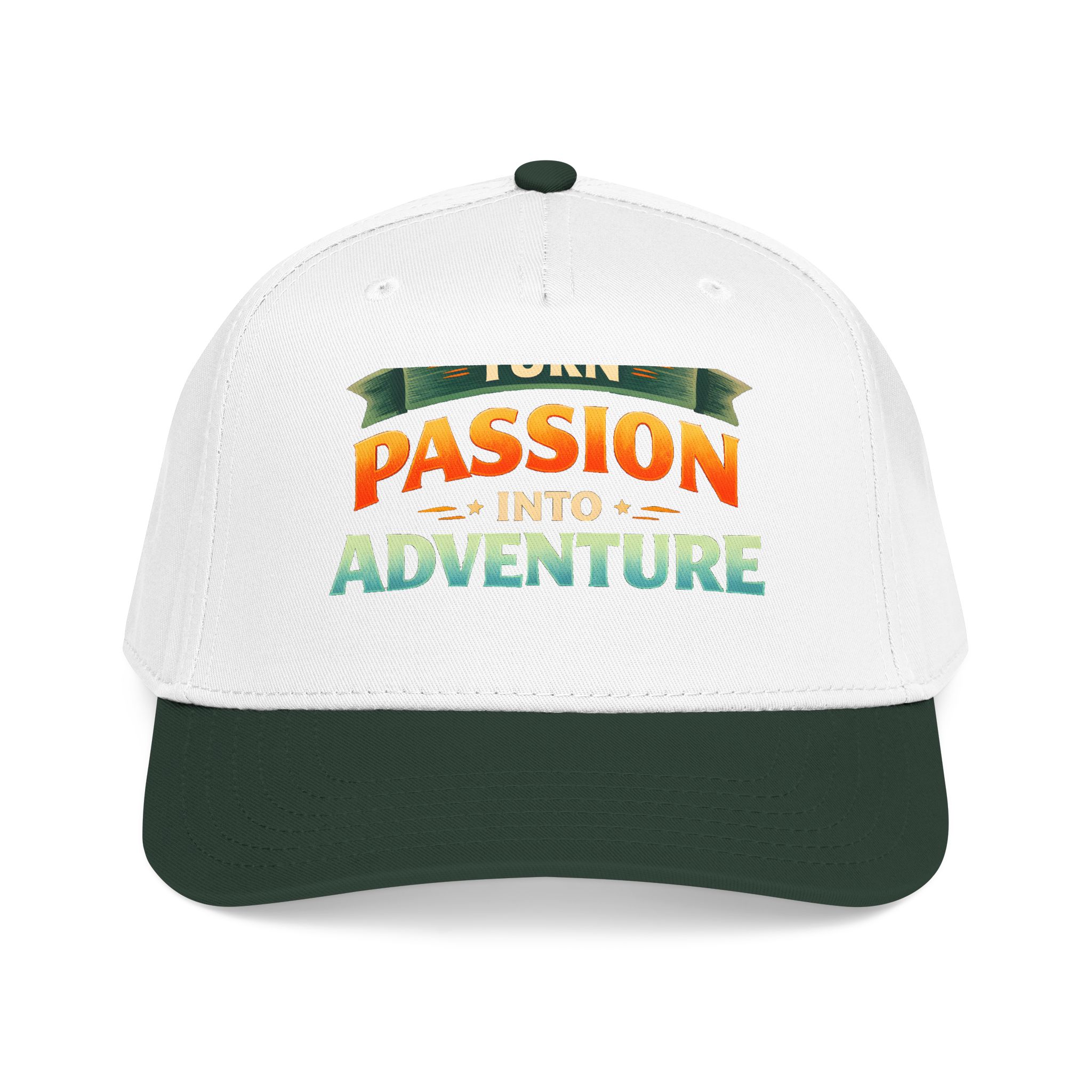 Baseball Cap - "Turn Passion Into Adventure" Design Scenic-Line