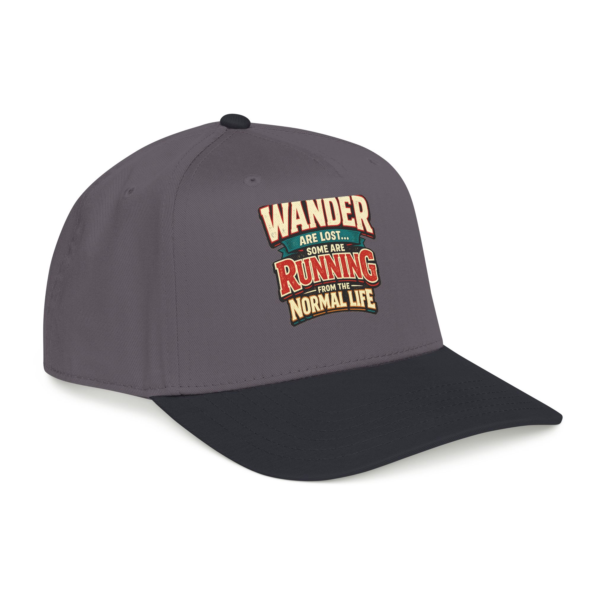 15748267697259383446_2048.jpeg Baseball Cap - "Not All Who Wander Are Lost" Design F**K-Line