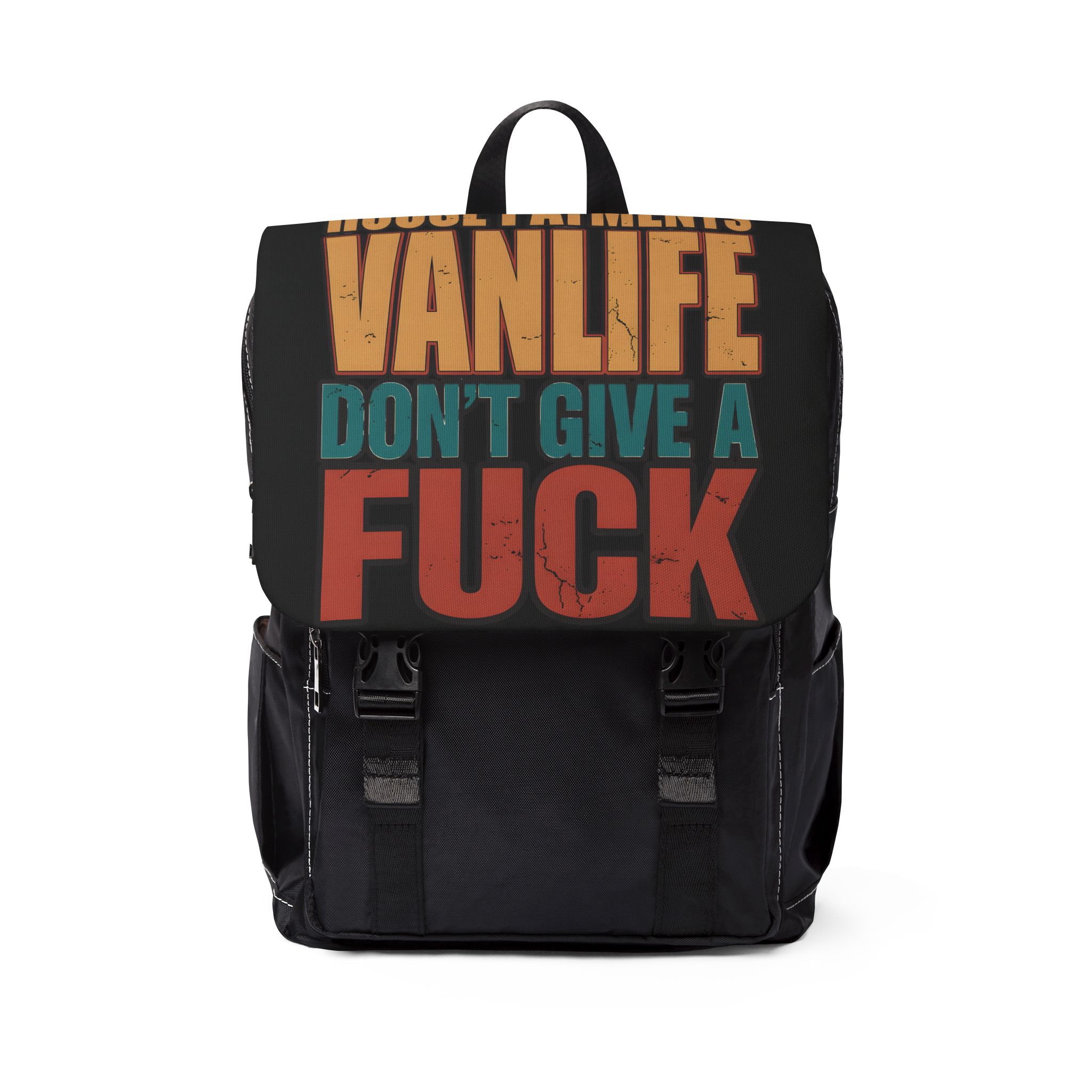 16010696081060980805_2048.jpeg Unisex Casual Shoulder Backpack — "Sorry About Your House Payments" Design F**K-Line