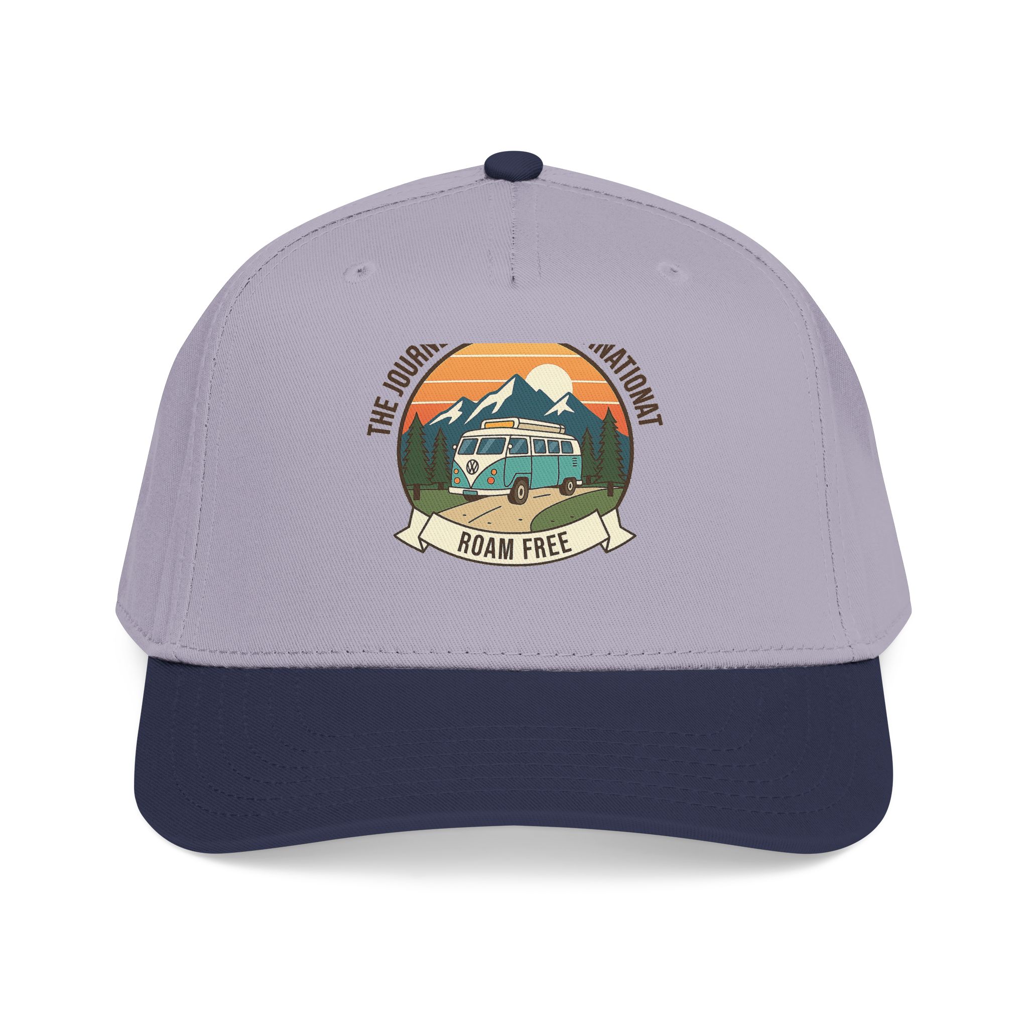 16043928889623661094_2048.jpeg Baseball Cap — "The Journey Is The Destination" Mid Profile Baseball Hat