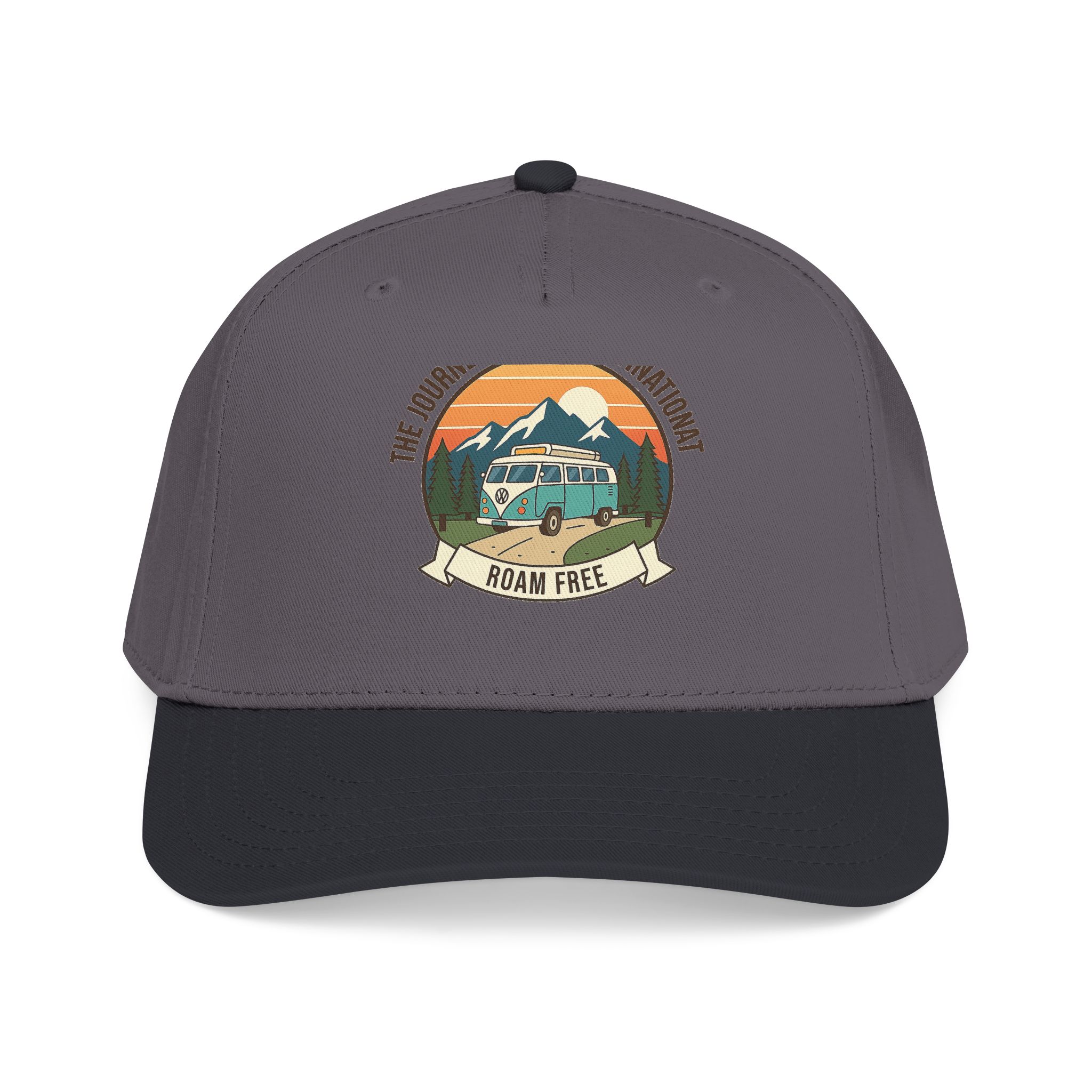 16214571624385478773_2048.jpeg Baseball Cap — "The Journey Is The Destination" Mid Profile Baseball Hat