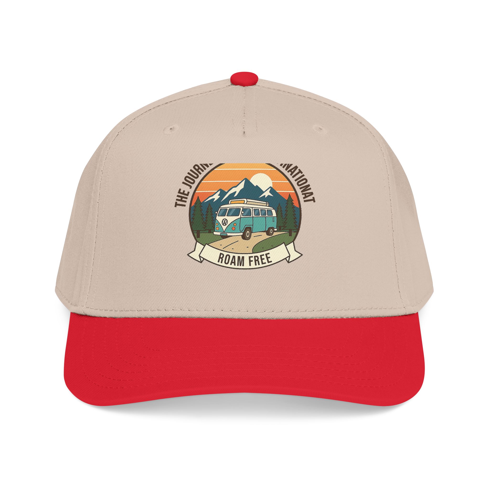 16227903268914768964_2048.jpeg Baseball Cap — "The Journey Is The Destination" Mid Profile Baseball Hat