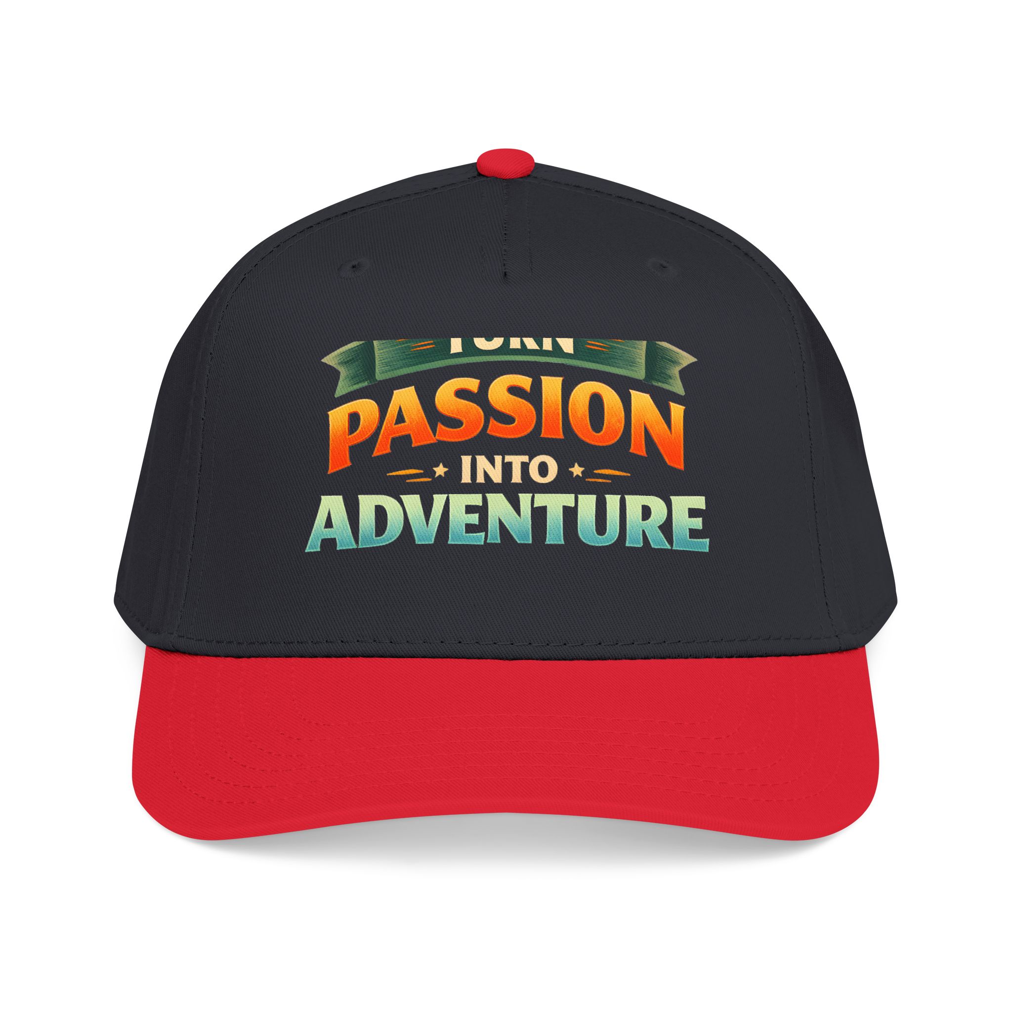 Baseball Cap - "Turn Passion Into Adventure" Design Scenic-Line