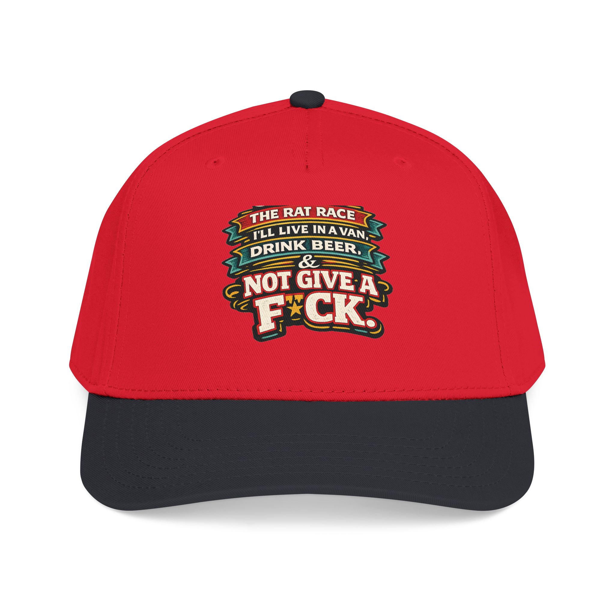 Baseball Cap - "Screw The Rat Race" Design F**K-Line
