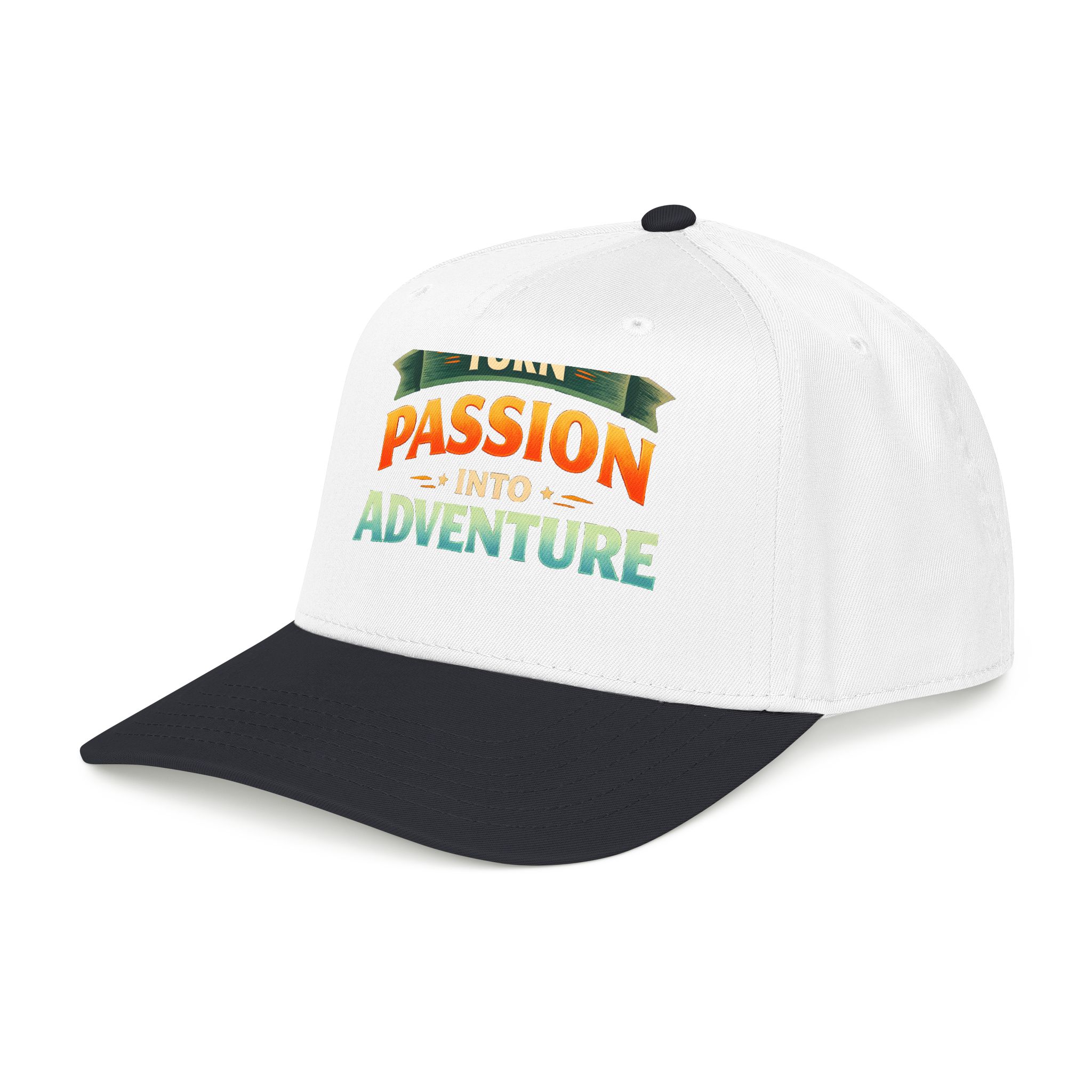 Baseball Cap - "Turn Passion Into Adventure" Design Scenic-Line