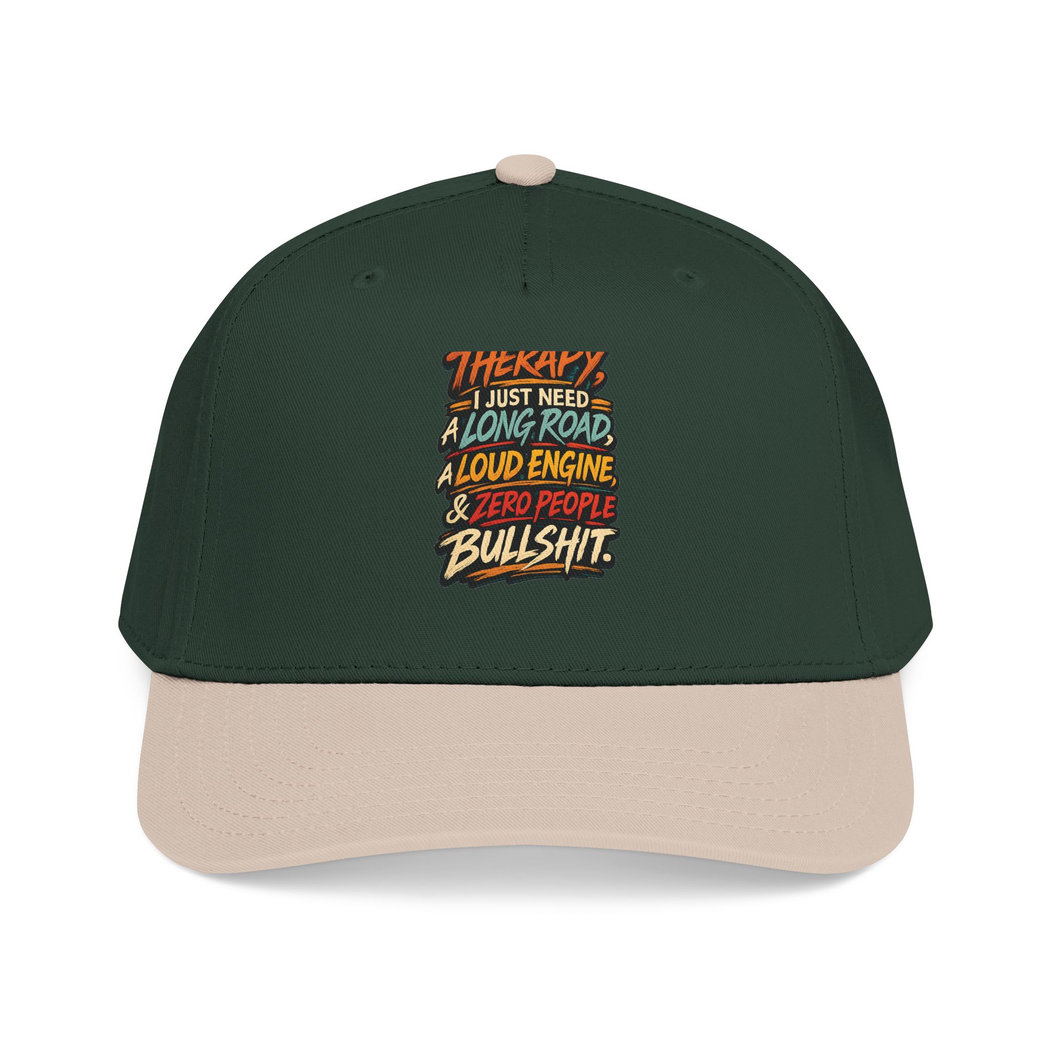 16658081106435487934_2048.jpeg Baseball Cap - "I Dont Need Therapy" Design F**K-Line
