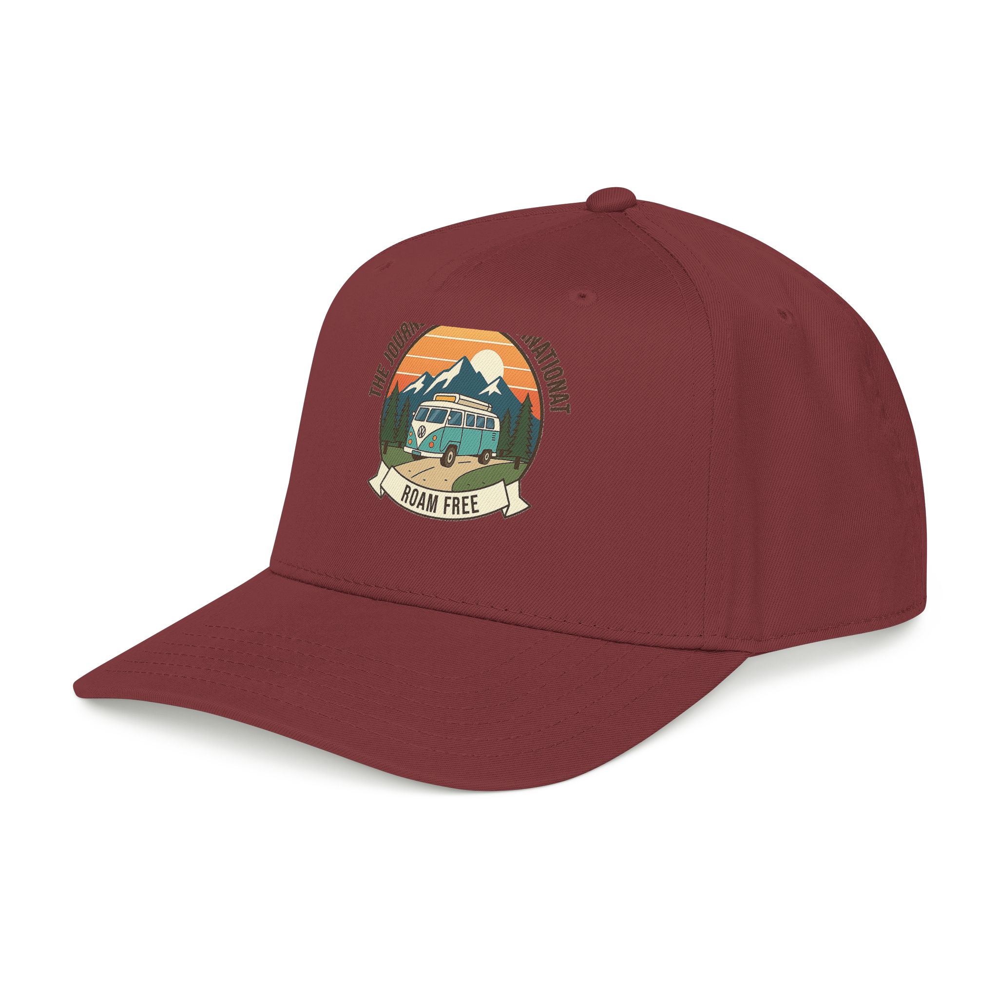 16800847945558230761_2048.jpeg Baseball Cap — "The Journey Is The Destination" Mid Profile Baseball Hat