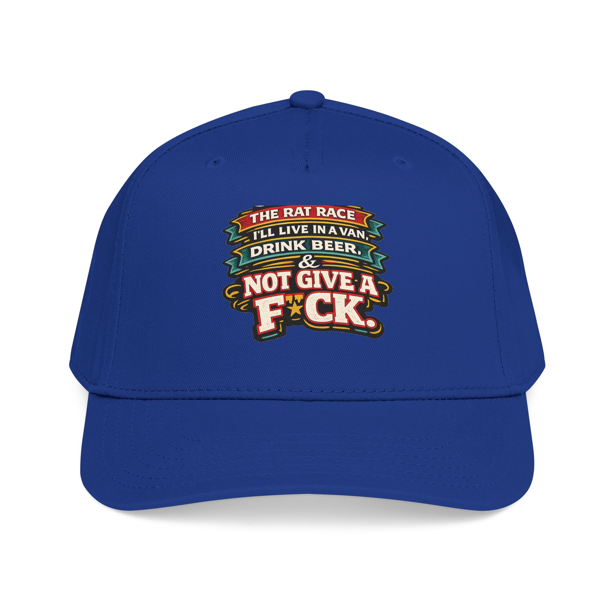 Baseball Cap - "Screw The Rat Race" Design F**K-Line