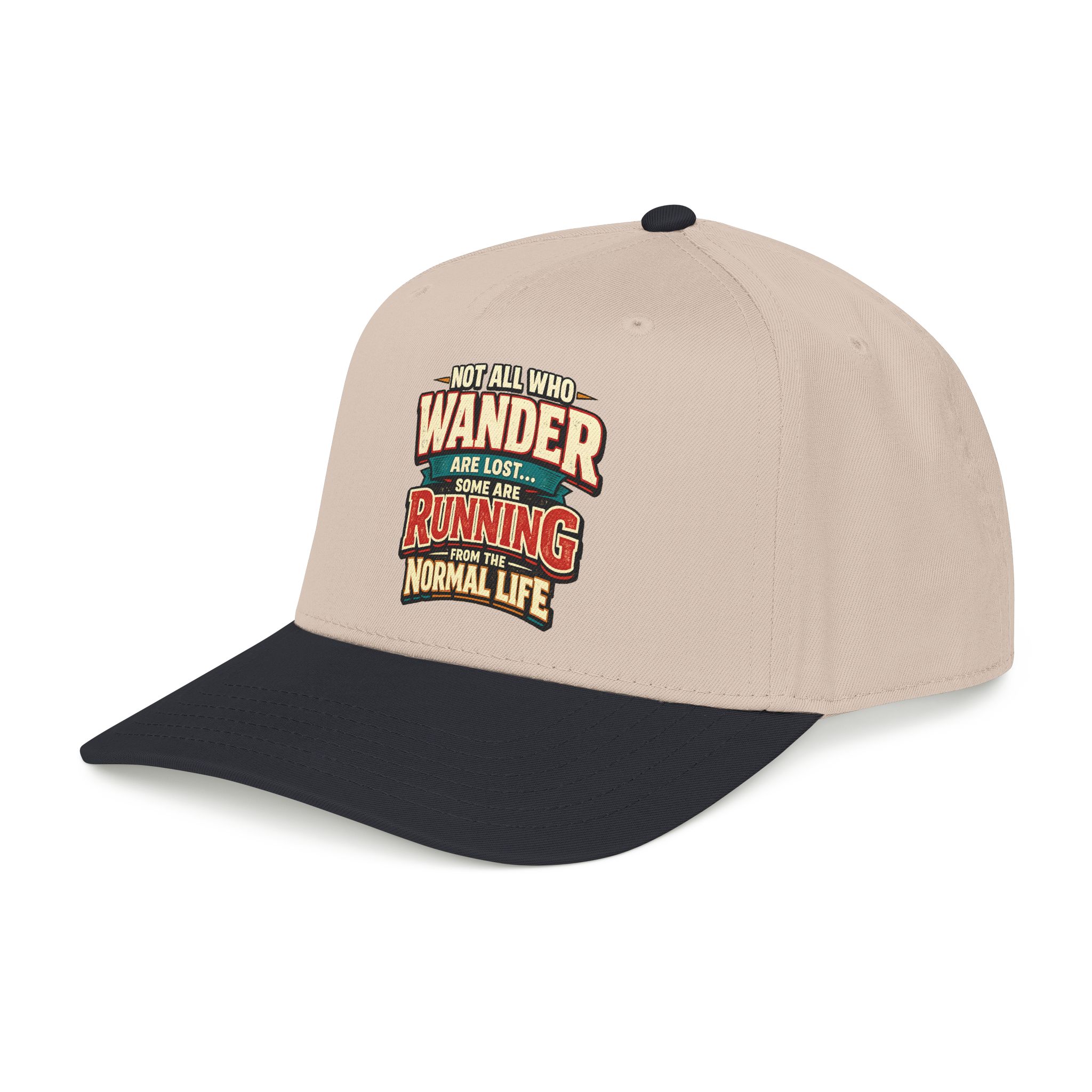 16923111525863632595_2048.jpeg Baseball Cap - "Not All Who Wander Are Lost" Design F**K-Line
