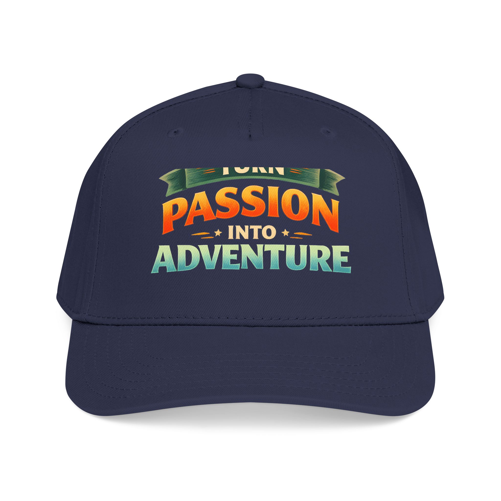 Baseball Cap - "Turn Passion Into Adventure" Design Scenic-Line