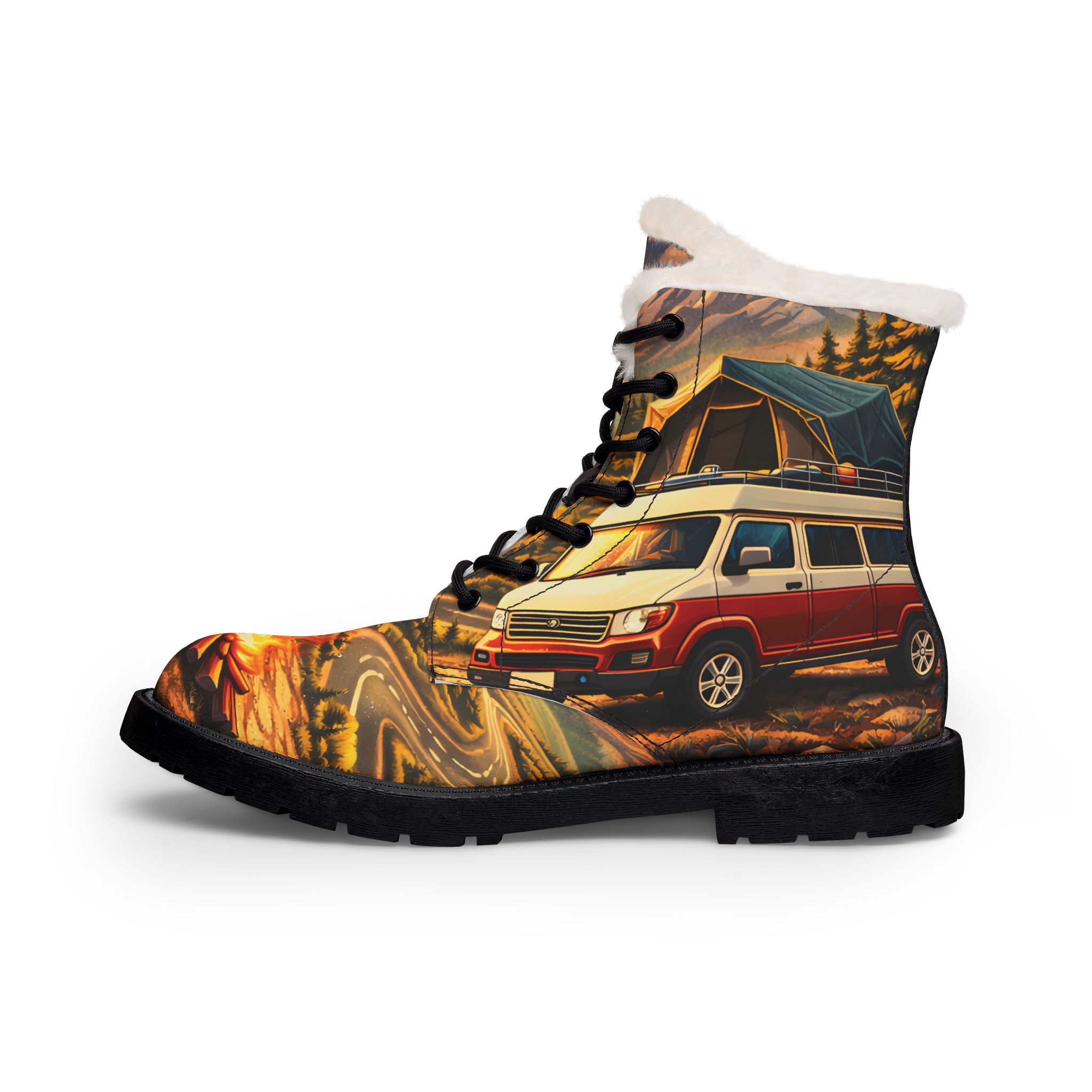 17011227072140856820_2048.jpeg Men's Fur and Leather Boots — VW Camper Print (Scenic-Line)