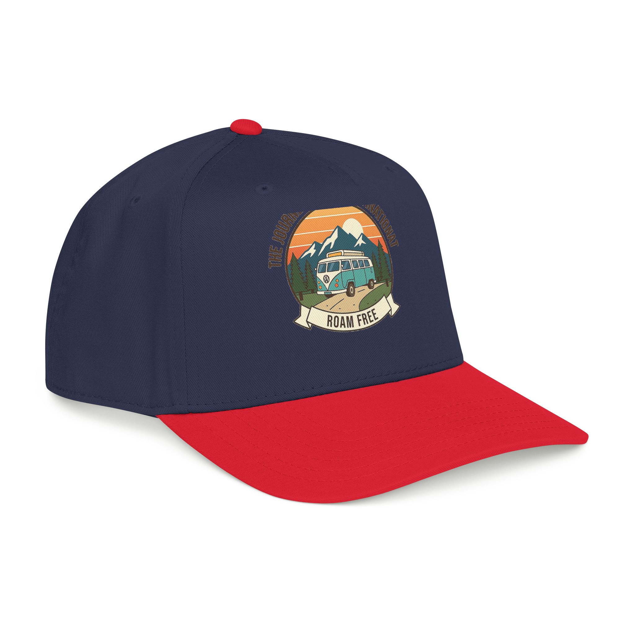 17028987644692589468_2048.jpeg Baseball Cap — "The Journey Is The Destination" Mid Profile Baseball Hat