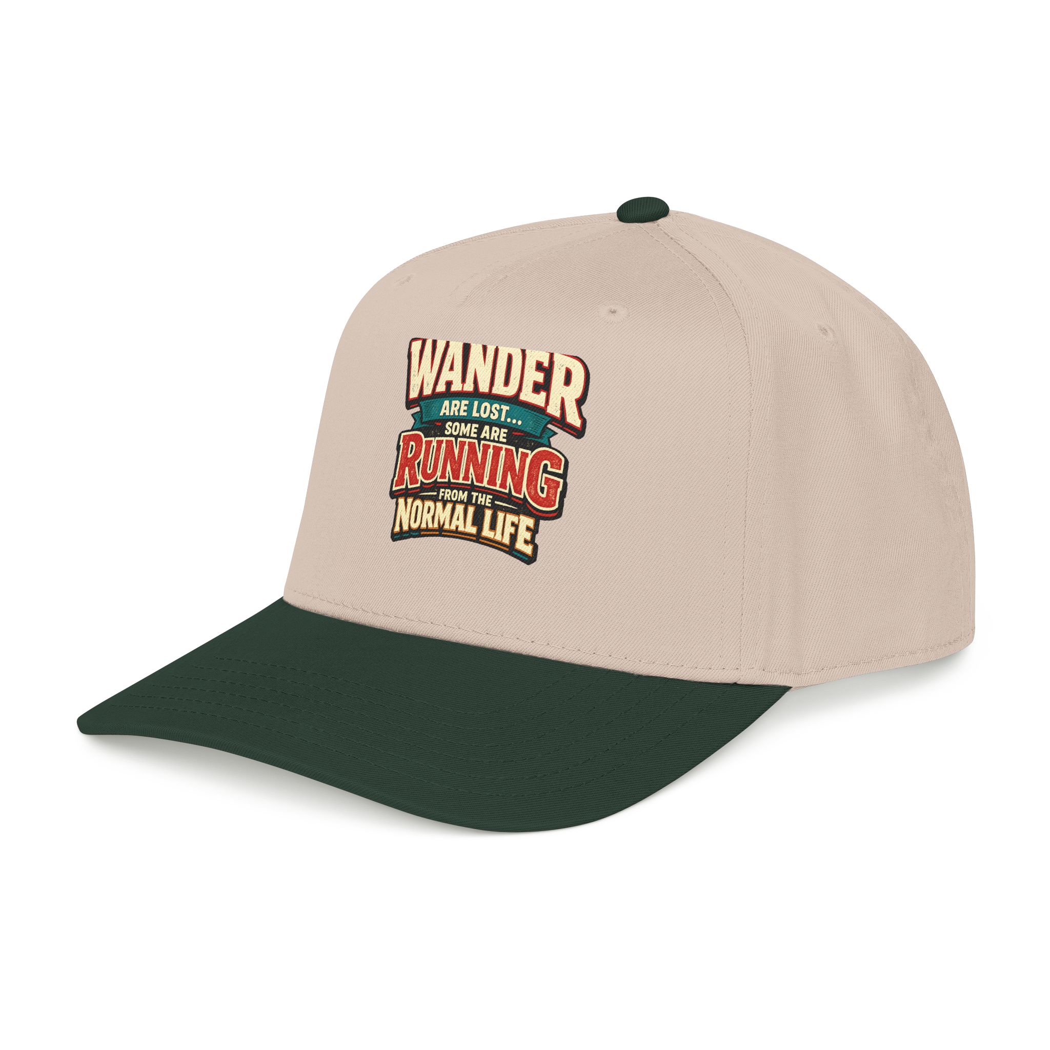 17046594124960459108_2048.jpeg Baseball Cap - "Not All Who Wander Are Lost" Design F**K-Line