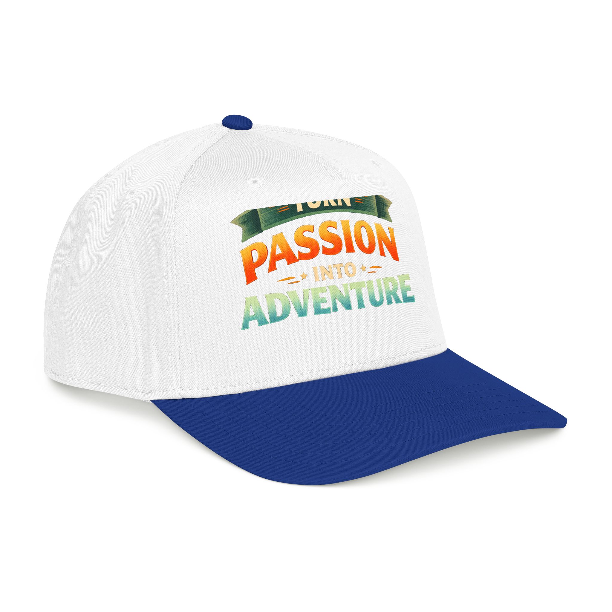 Baseball Cap - "Turn Passion Into Adventure" Design Scenic-Line