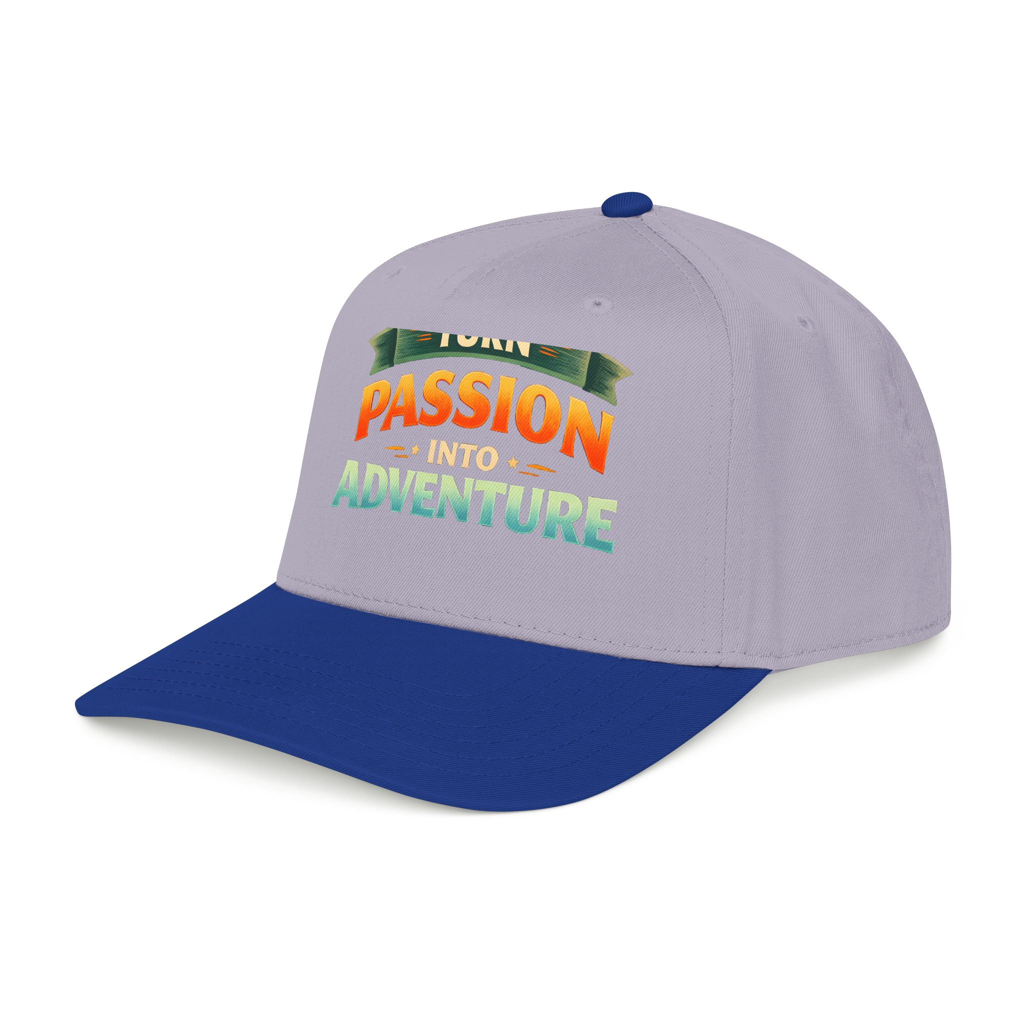 Baseball Cap - "Turn Passion Into Adventure" Design Scenic-Line