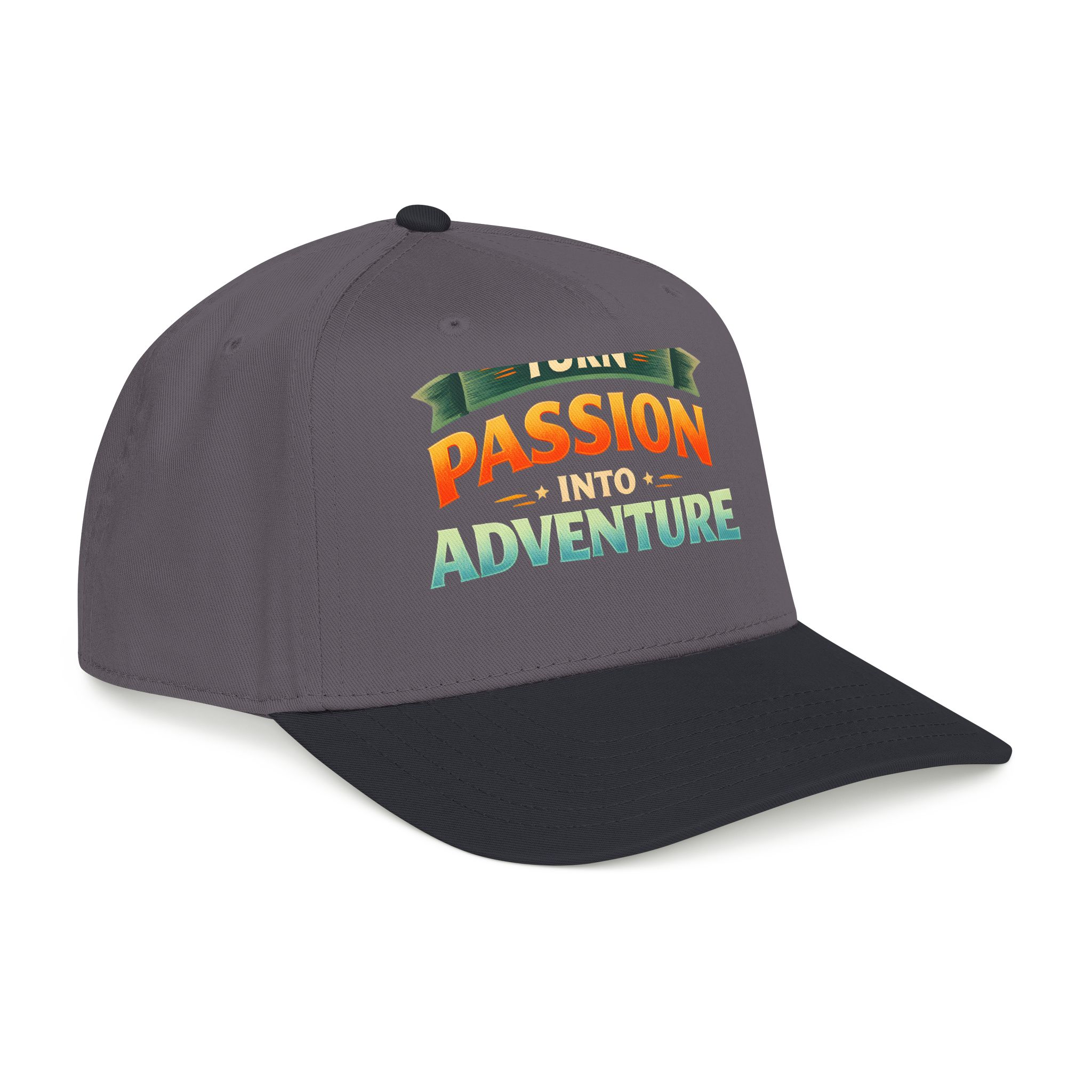 Baseball Cap - "Turn Passion Into Adventure" Design Scenic-Line