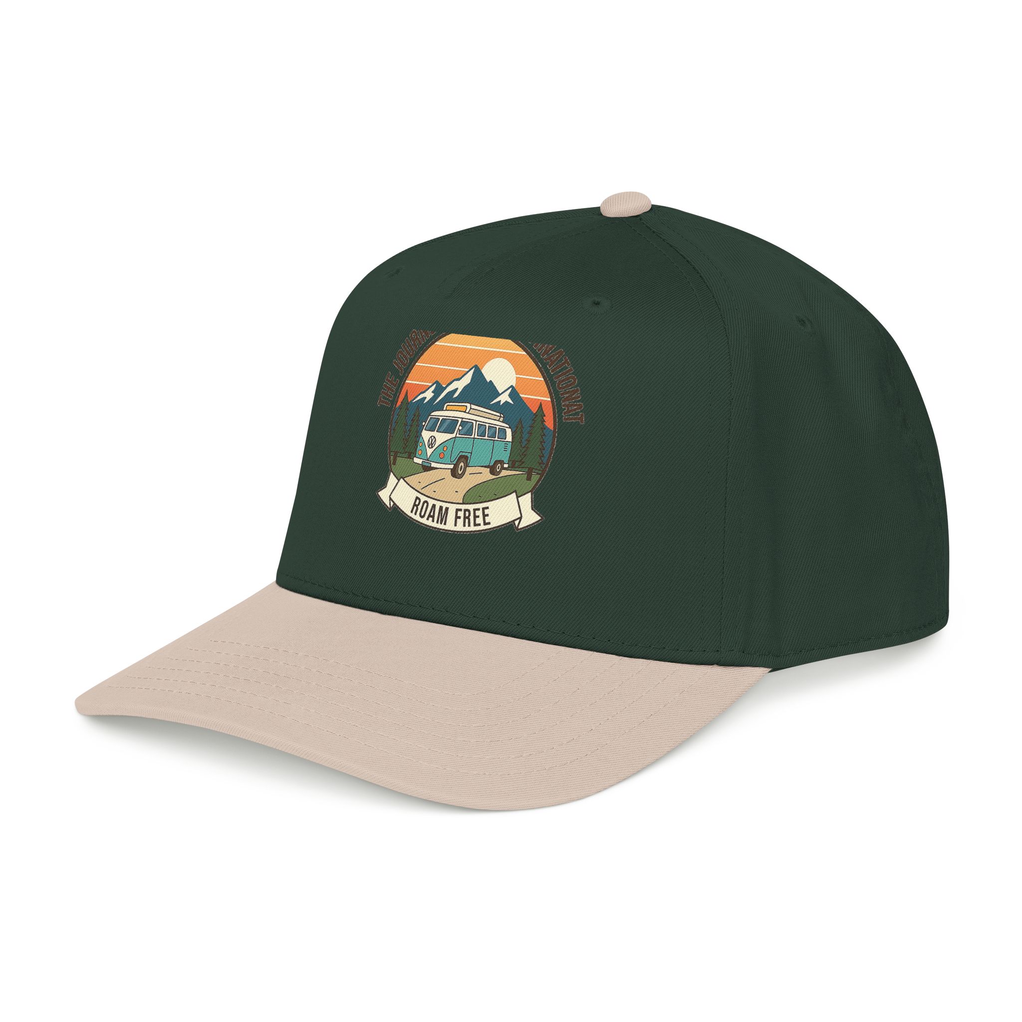 17290441557291424559_2048.jpeg Baseball Cap — "The Journey Is The Destination" Mid Profile Baseball Hat