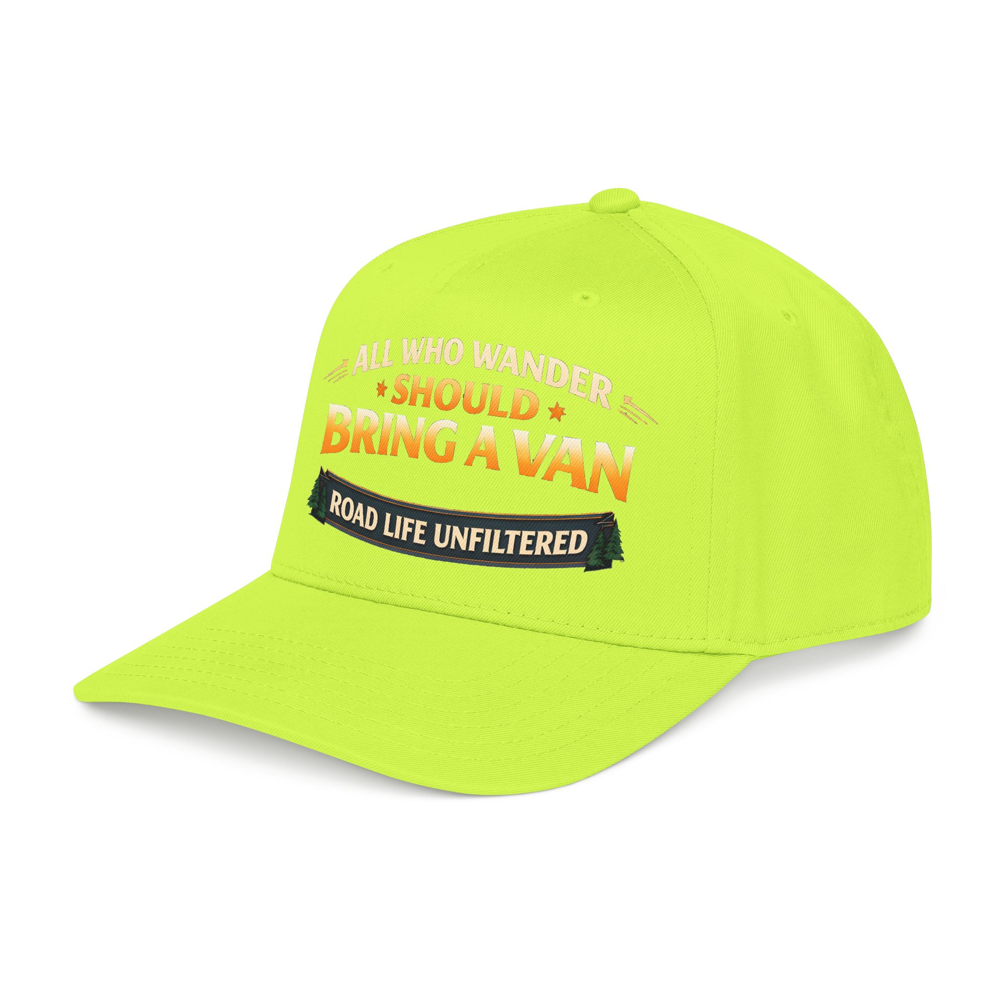 17301603920680667715_2048.jpeg Baseball Cap - "All Who wander Should Bring A Van" Design Scenic-Line