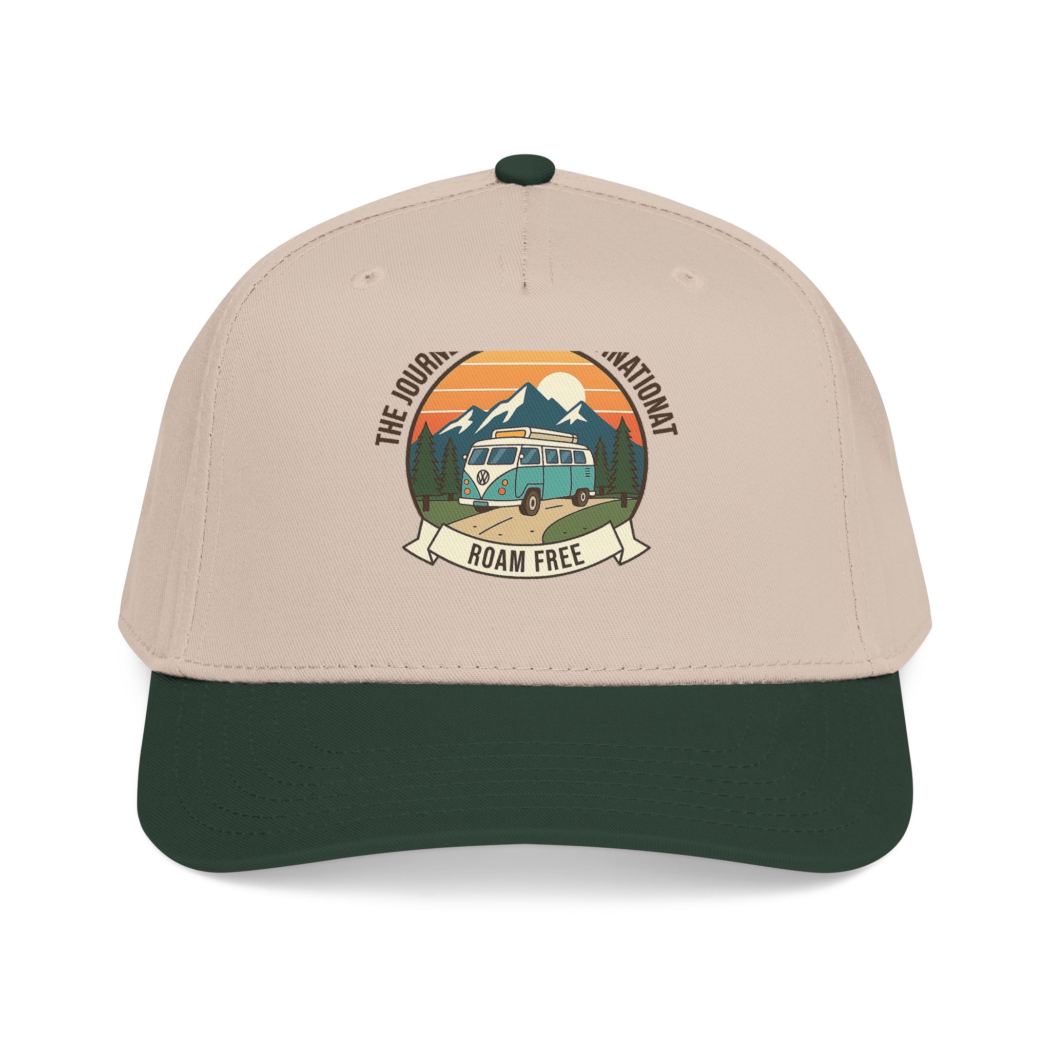 17317541489993311304_2048.jpeg Baseball Cap — "The Journey Is The Destination" Mid Profile Baseball Hat