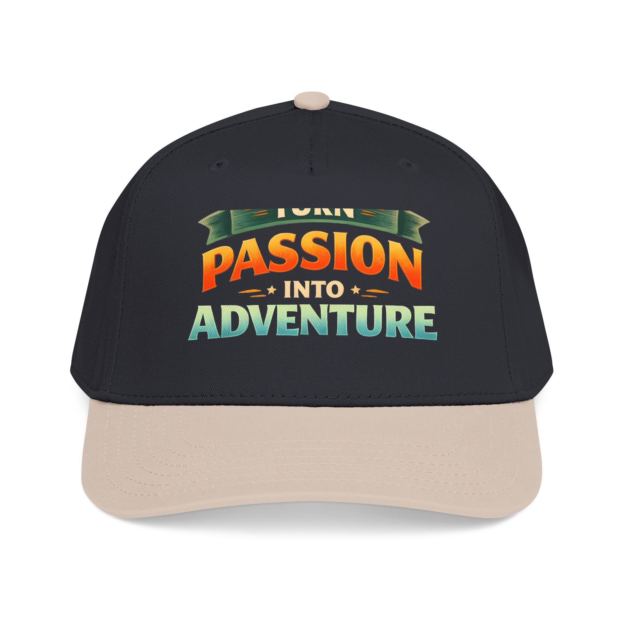 Baseball Cap - "Turn Passion Into Adventure" Design Scenic-Line