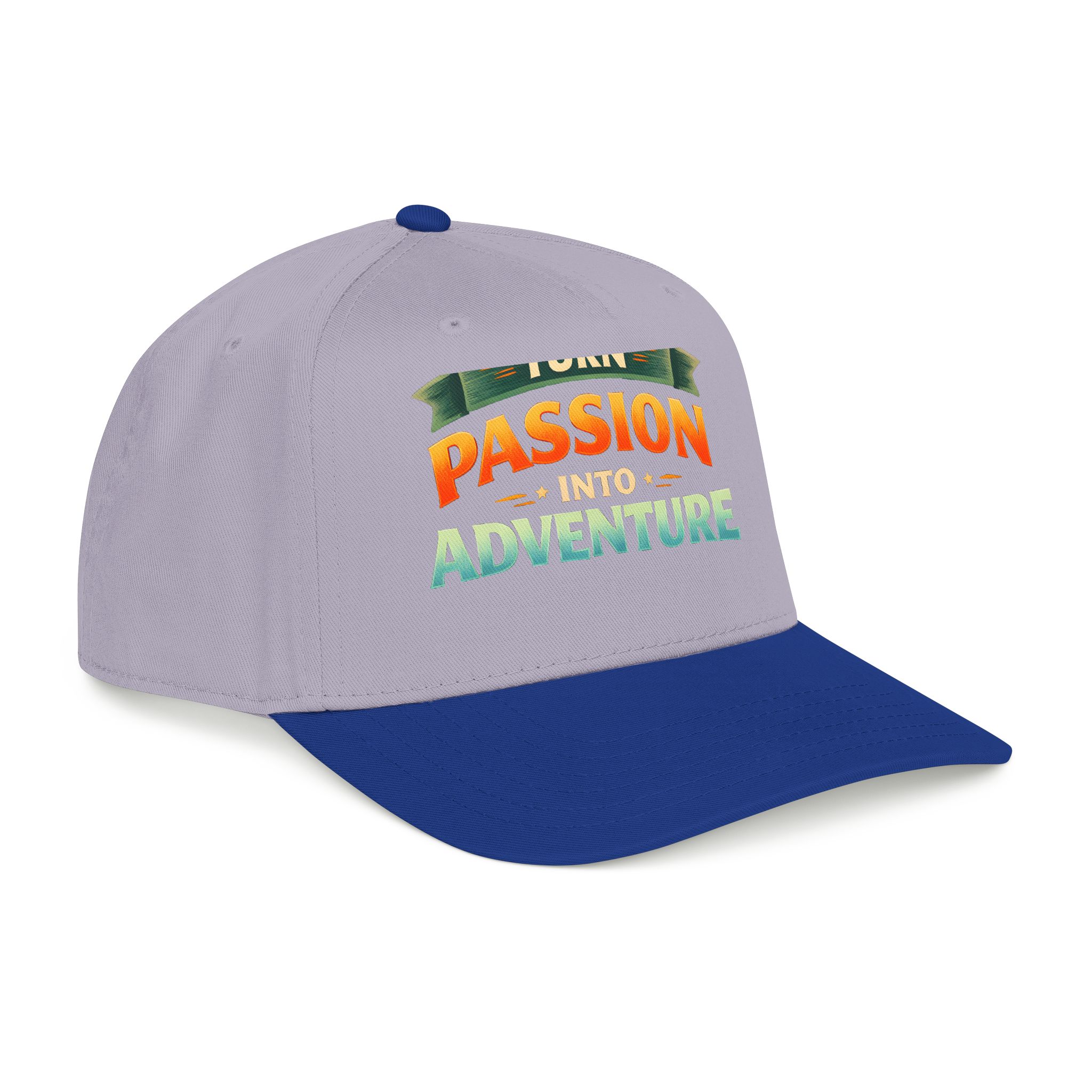 Baseball Cap - "Turn Passion Into Adventure" Design Scenic-Line