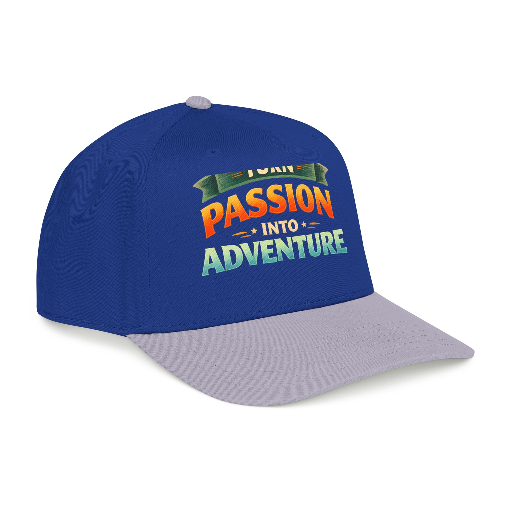 Baseball Cap - "Turn Passion Into Adventure" Design Scenic-Line