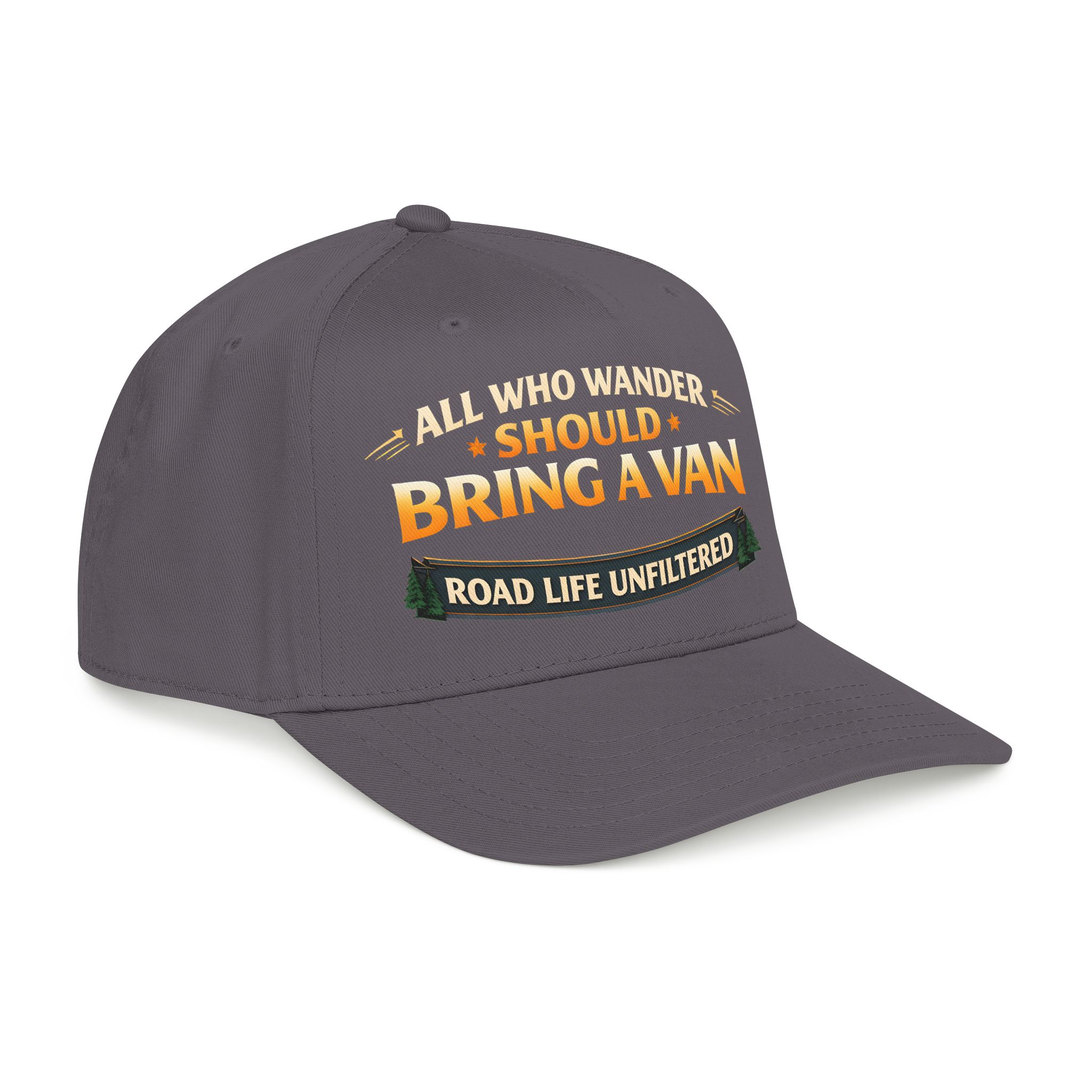 17470194734113125095_2048.jpeg Baseball Cap - "All Who wander Should Bring A Van" Design Scenic-Line