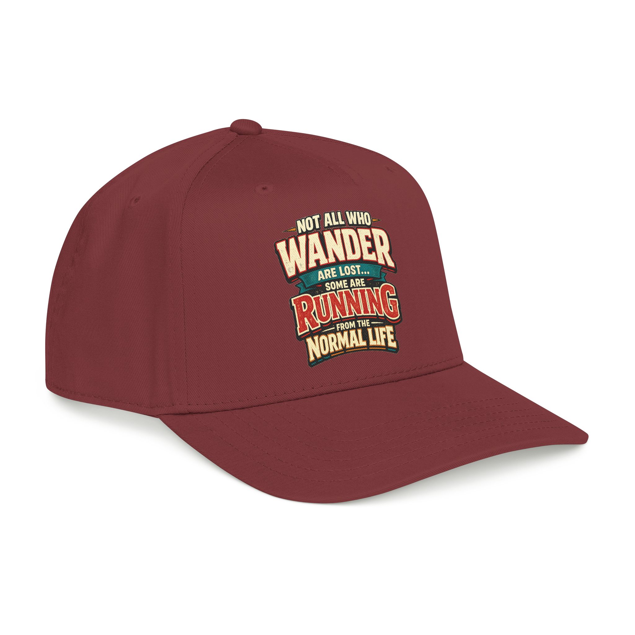 17536474806658250042_2048.jpeg Baseball Cap - "Not All Who Wander Are Lost" Design F**K-Line