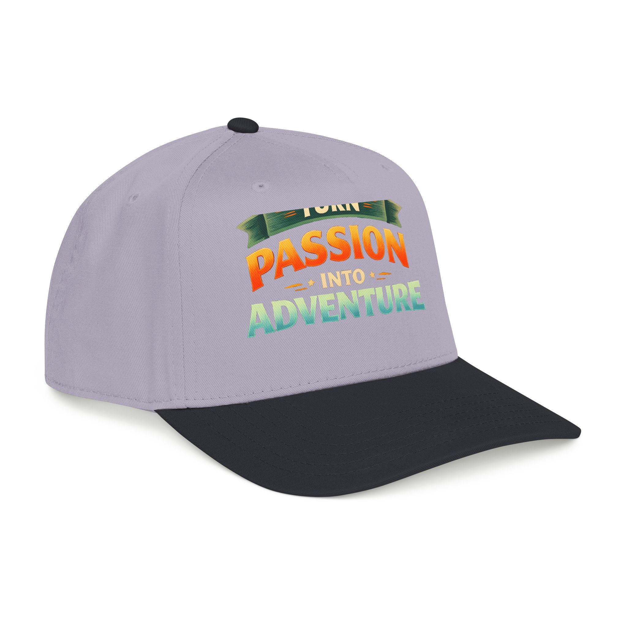 Baseball Cap - "Turn Passion Into Adventure" Design Scenic-Line