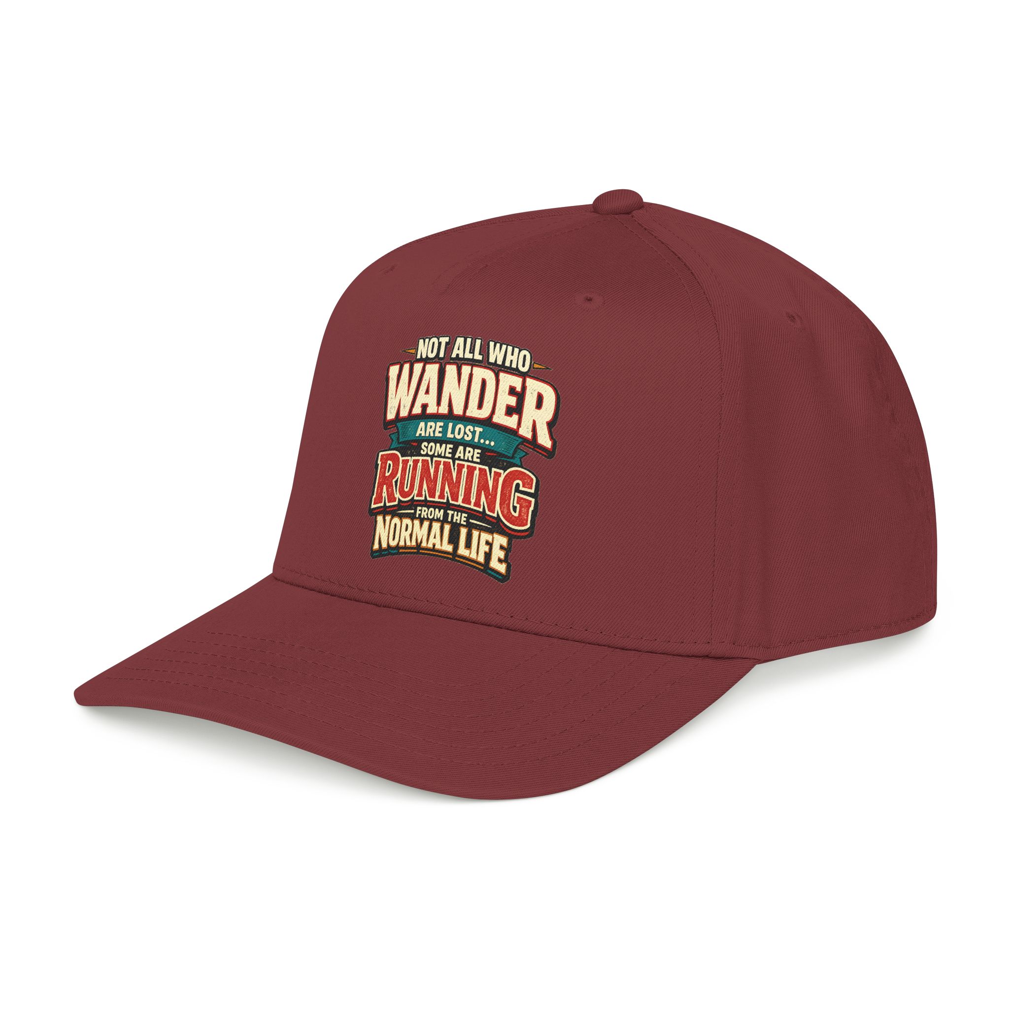 17635628553355388024_2048.jpeg Baseball Cap - "Not All Who Wander Are Lost" Design F**K-Line