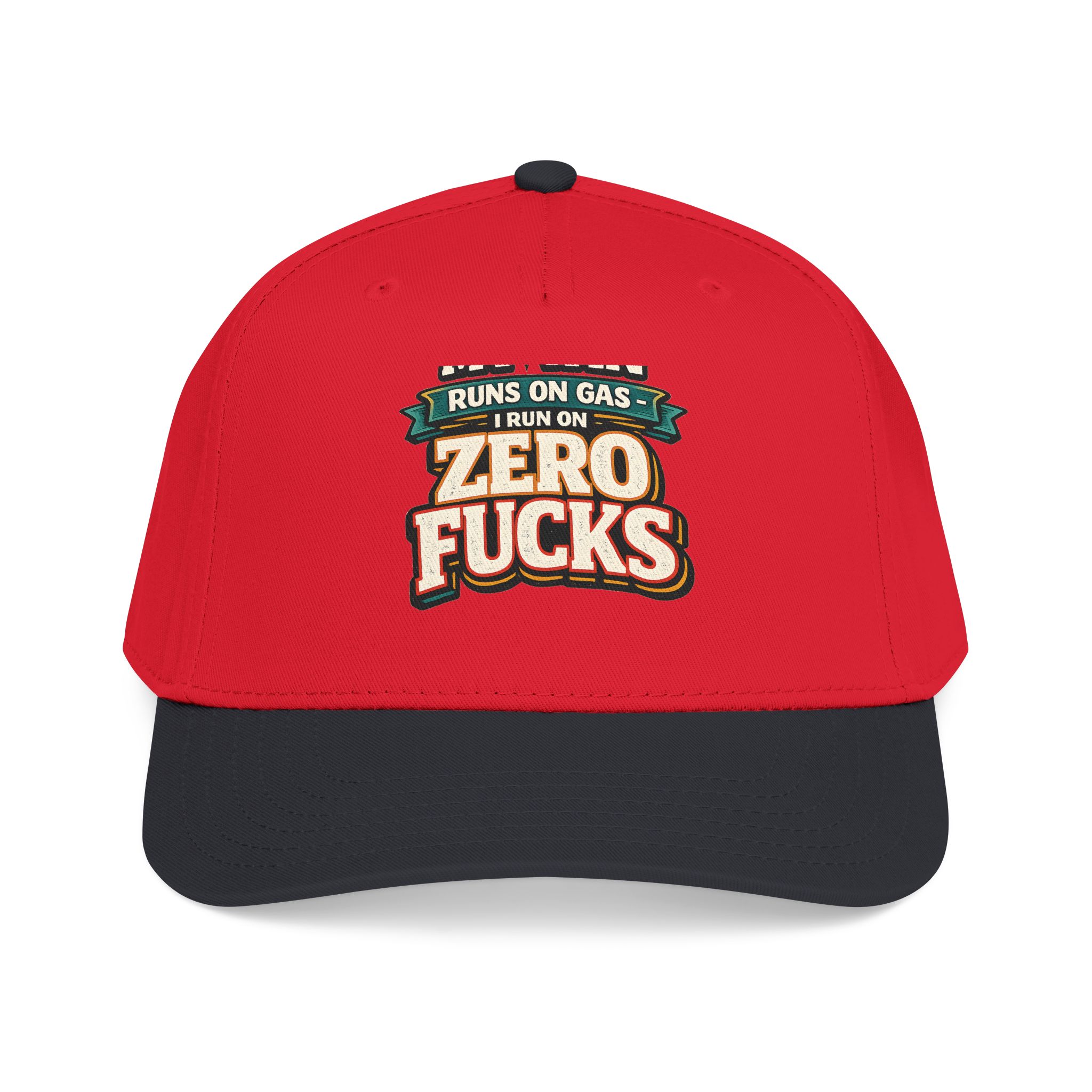 17767779345359104874_2048.jpeg Baseball Cap - "My Van Runs On Gas" Design F**K-Line