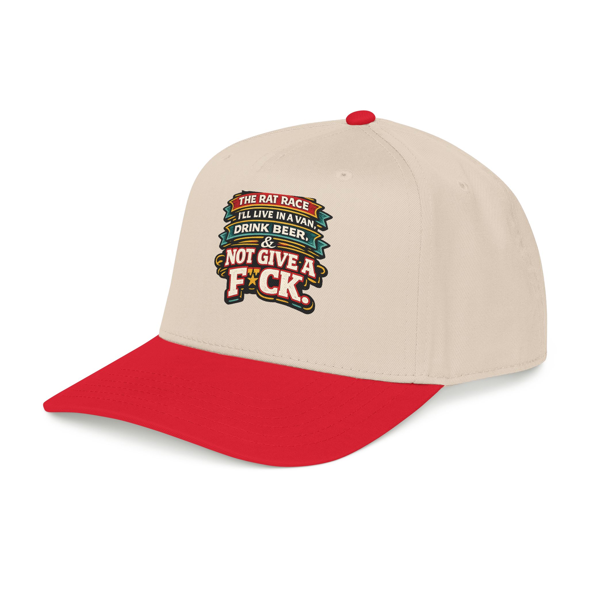 Baseball Cap - "Screw The Rat Race" Design F**K-Line