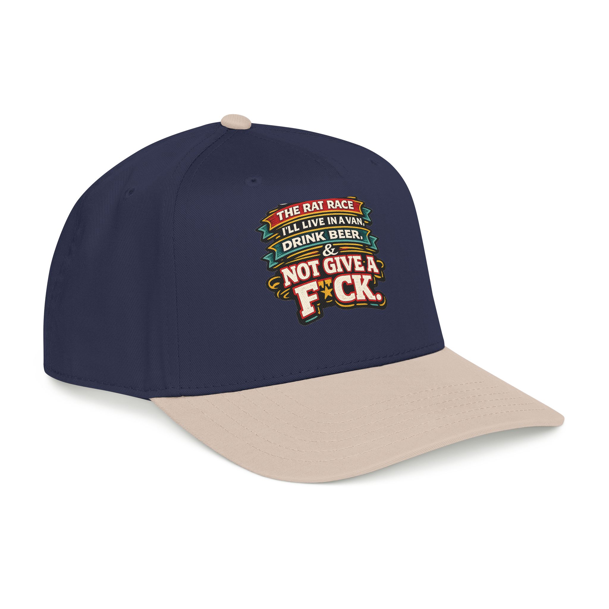 Baseball Cap - "Screw The Rat Race" Design F**K-Line