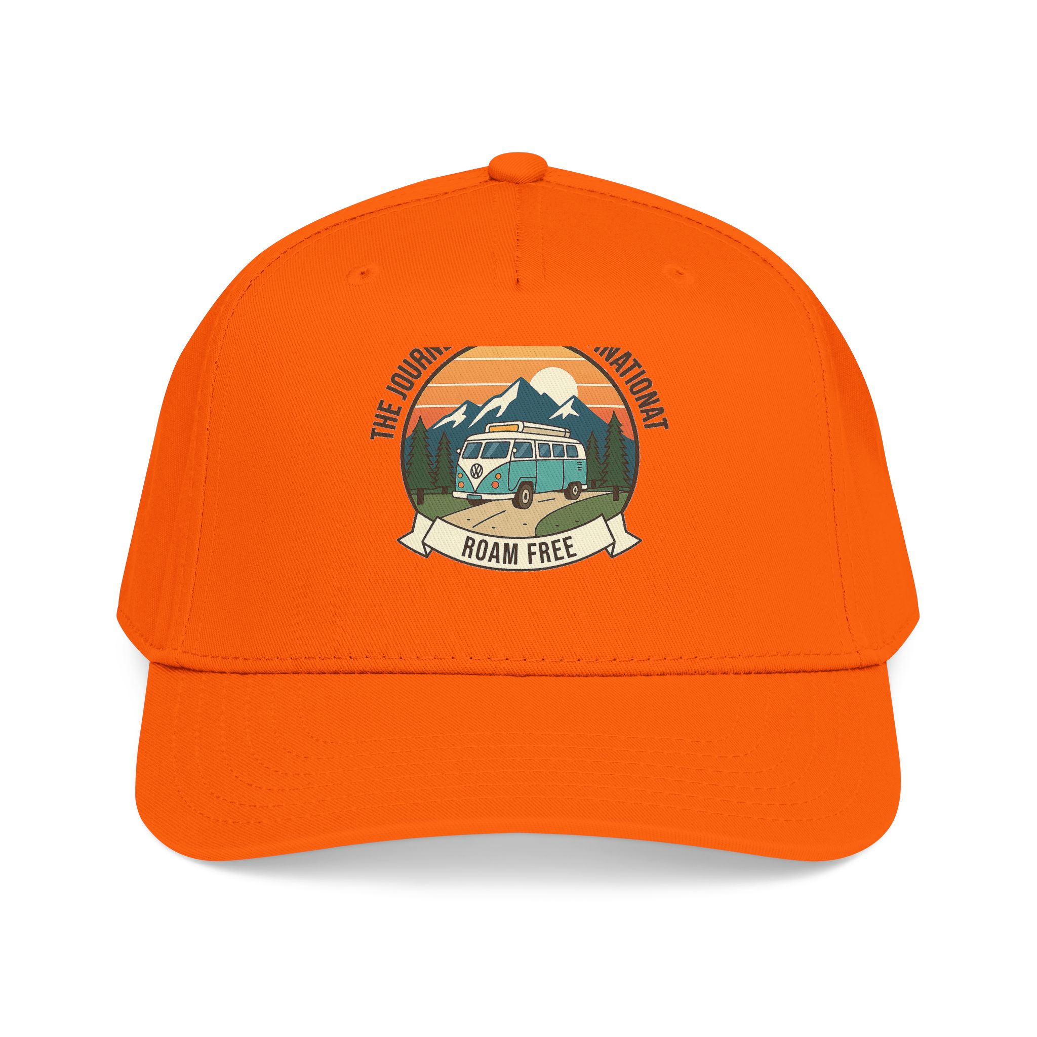 18179951637291353778_2048.jpeg Baseball Cap — "The Journey Is The Destination" Mid Profile Baseball Hat