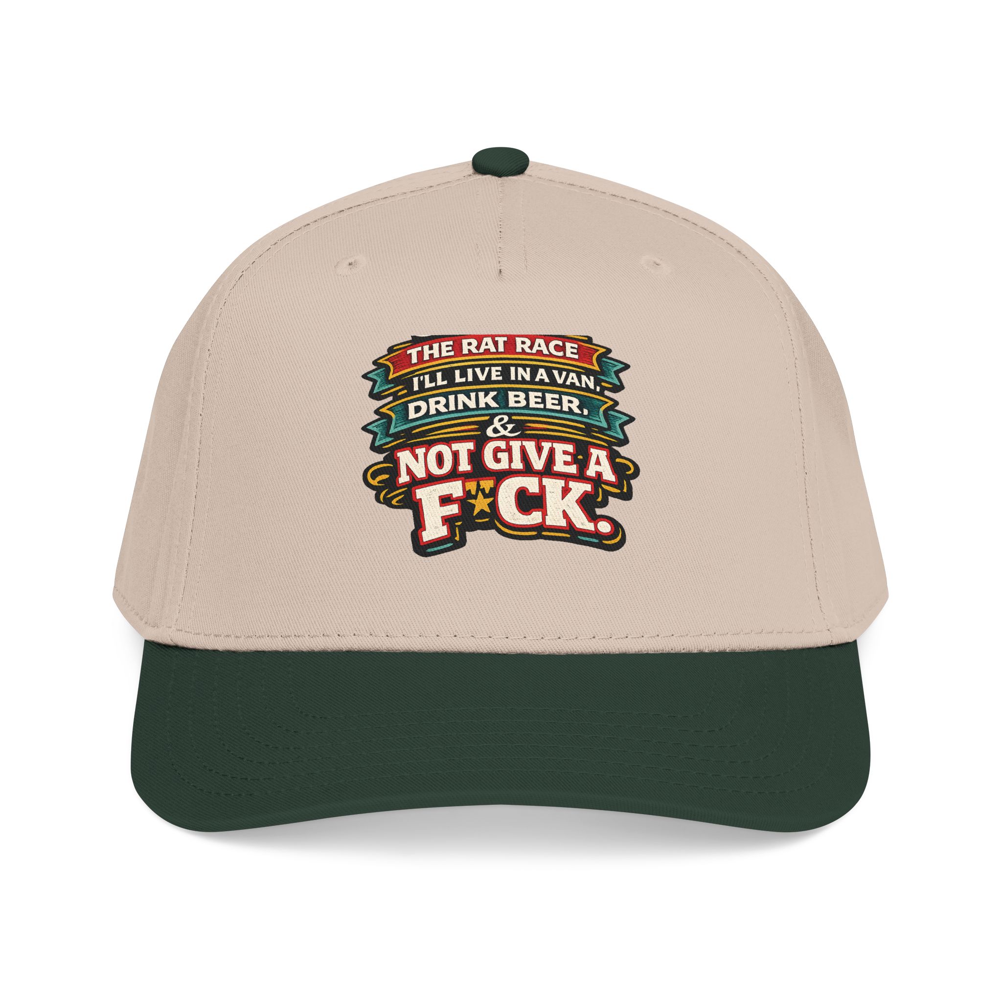 Baseball Cap - "Screw The Rat Race" Design F**K-Line
