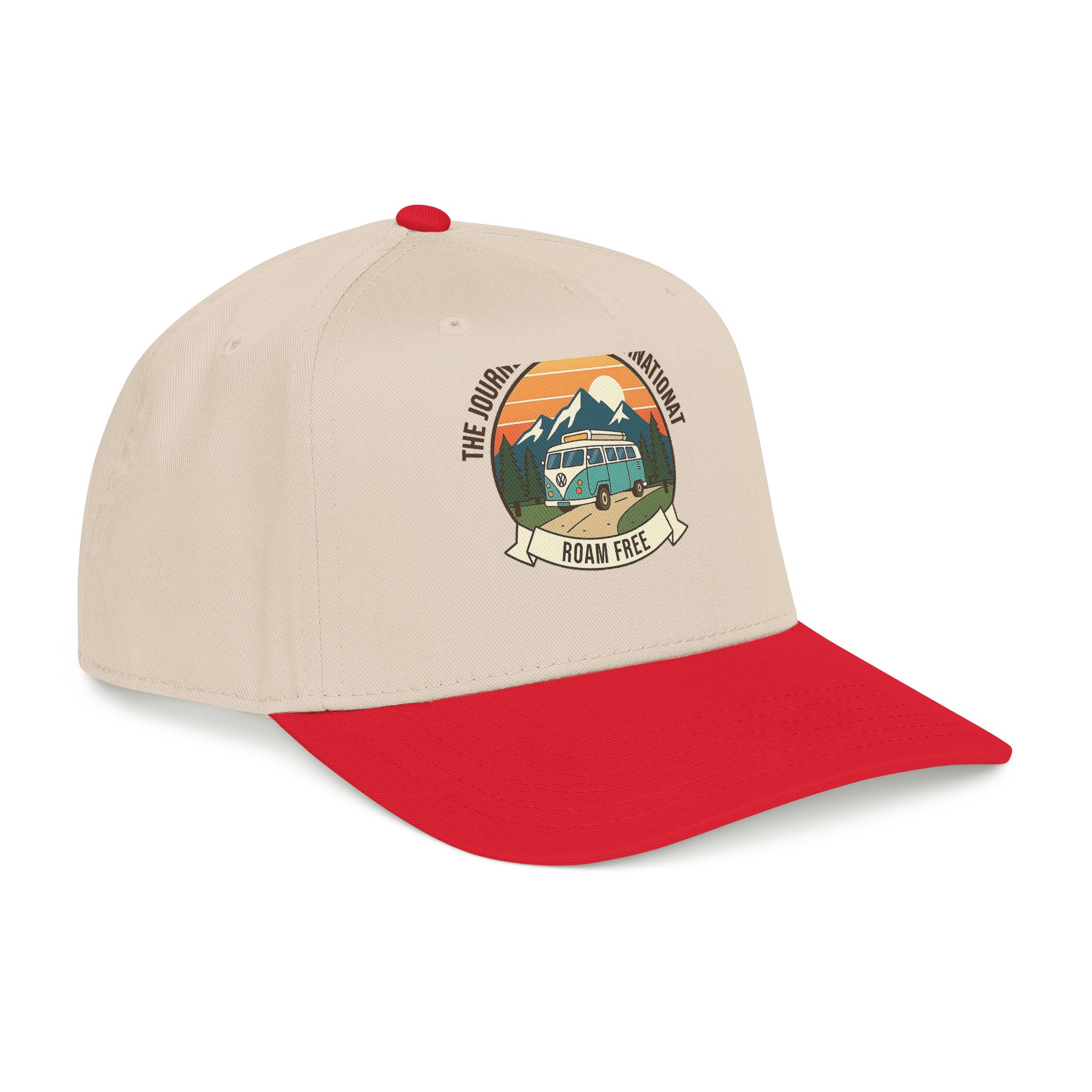 2034850215937043799_2048.jpeg Baseball Cap — "The Journey Is The Destination" Mid Profile Baseball Hat