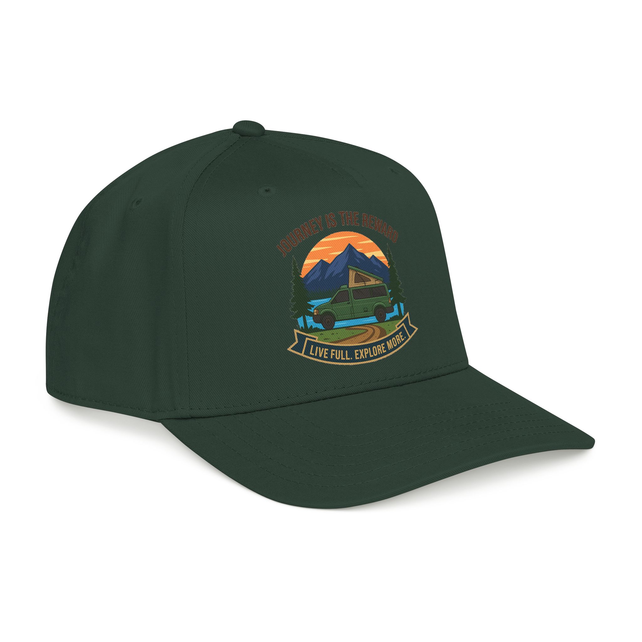 2039475109105588082_2048.jpeg Baseball Cap - "Journey Is The Reward" Outdoor Baseball Hat