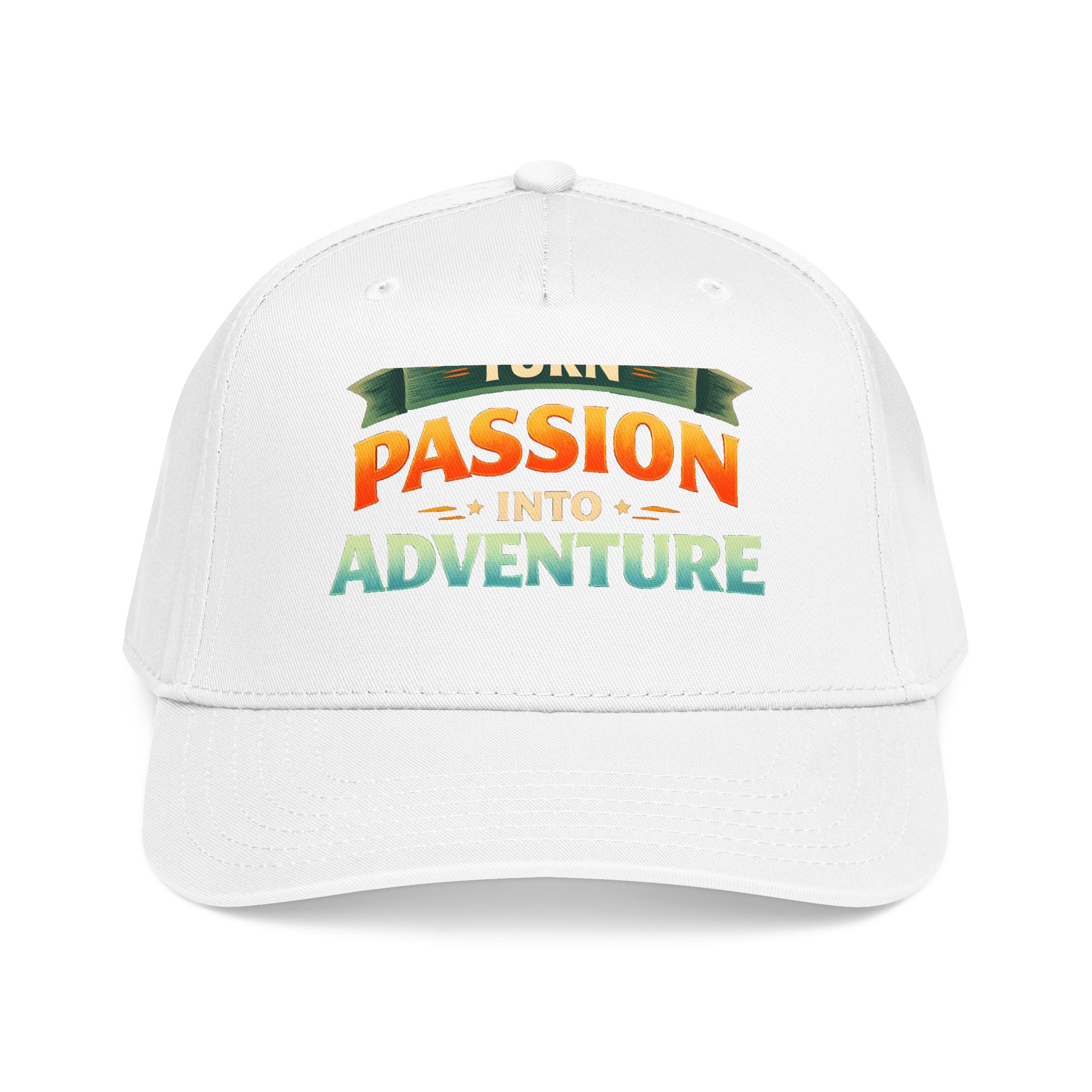 Baseball Cap - "Turn Passion Into Adventure" Design Scenic-Line