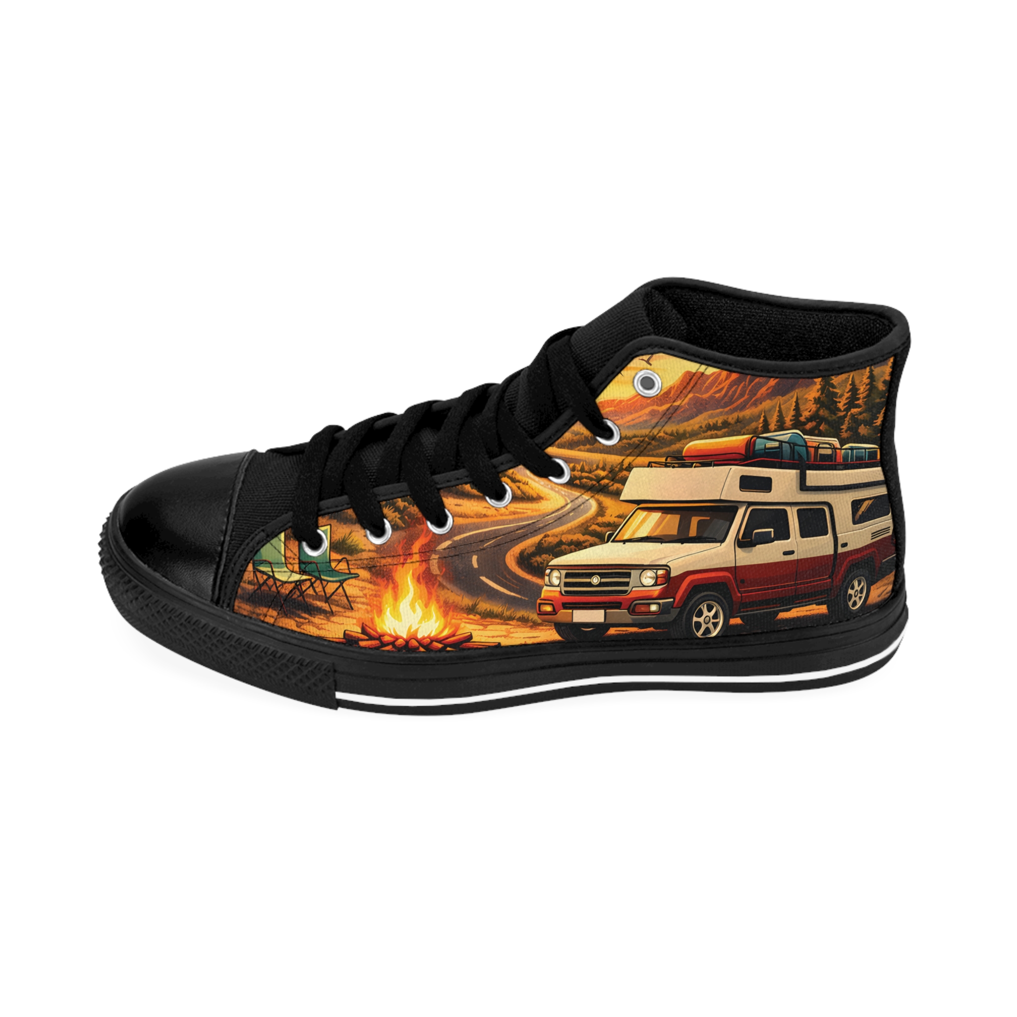 2130827122904315887_2048.jpeg Women's Classic Sneakers – 4x4 Camper Print (Scenic-Line)